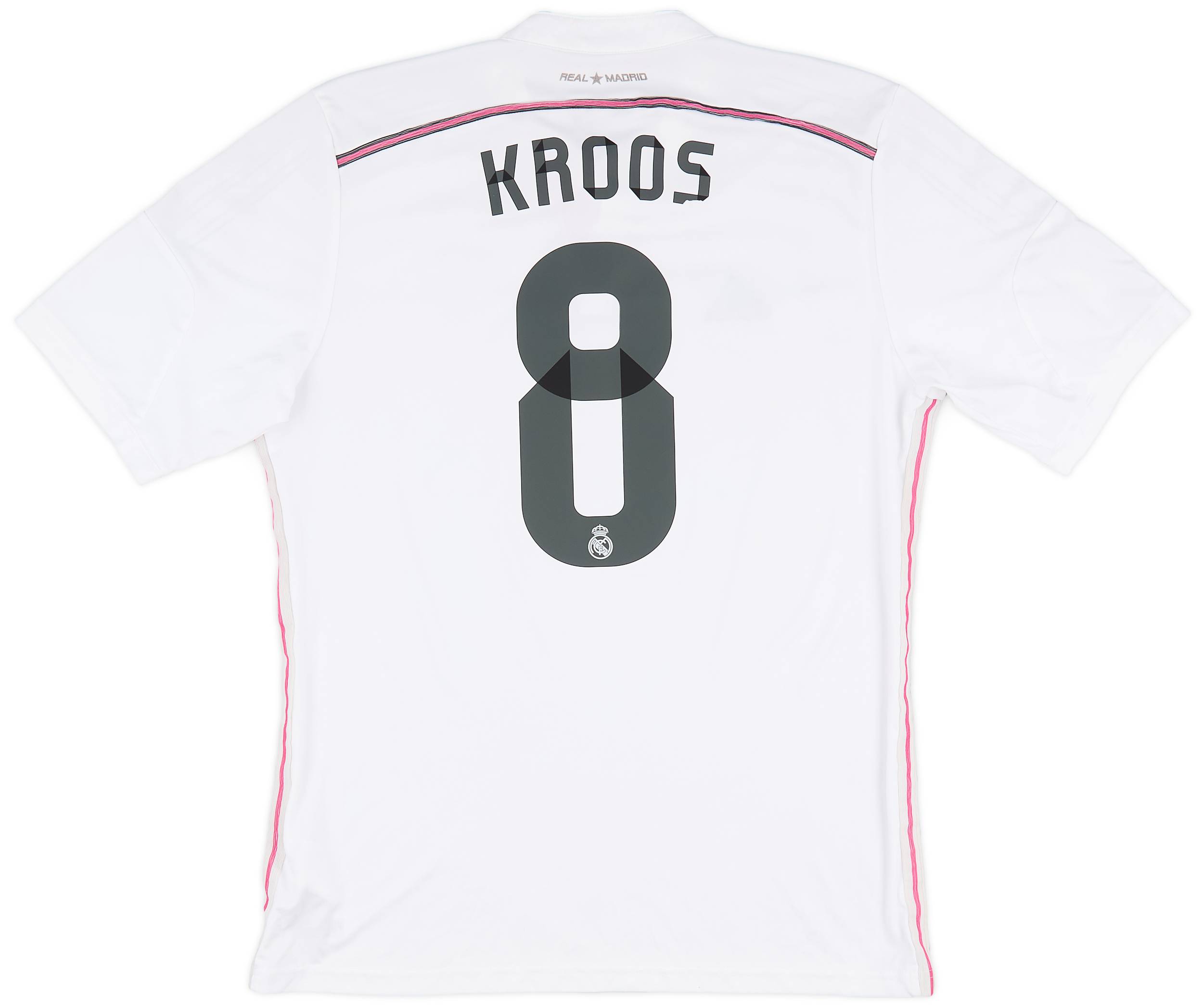 2014-15 Real Madrid Home Shirt Kroos #8 - 6/10 - (XL)