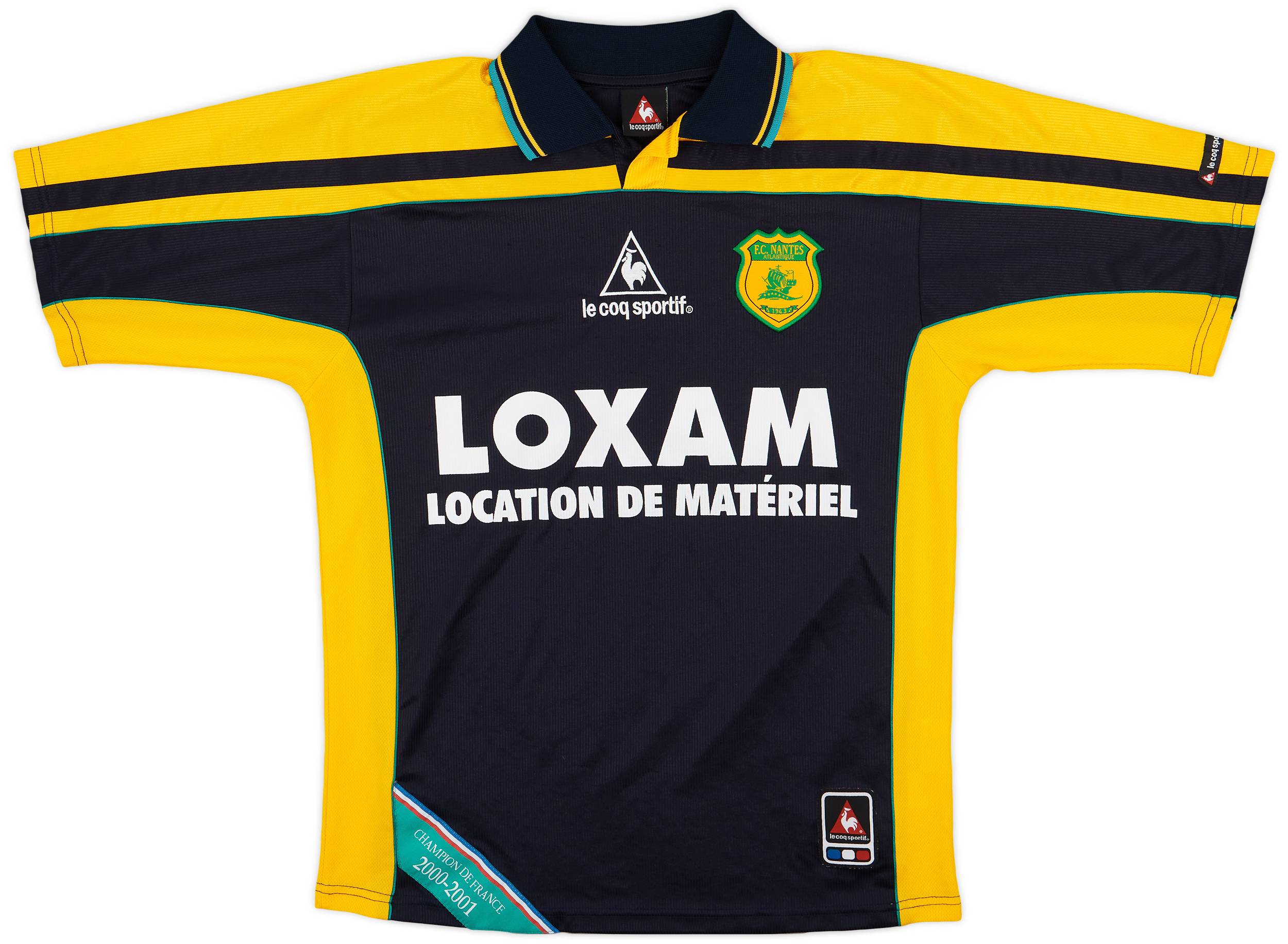 2000-02 Nantes Away Shirt - 9/10 - (M)