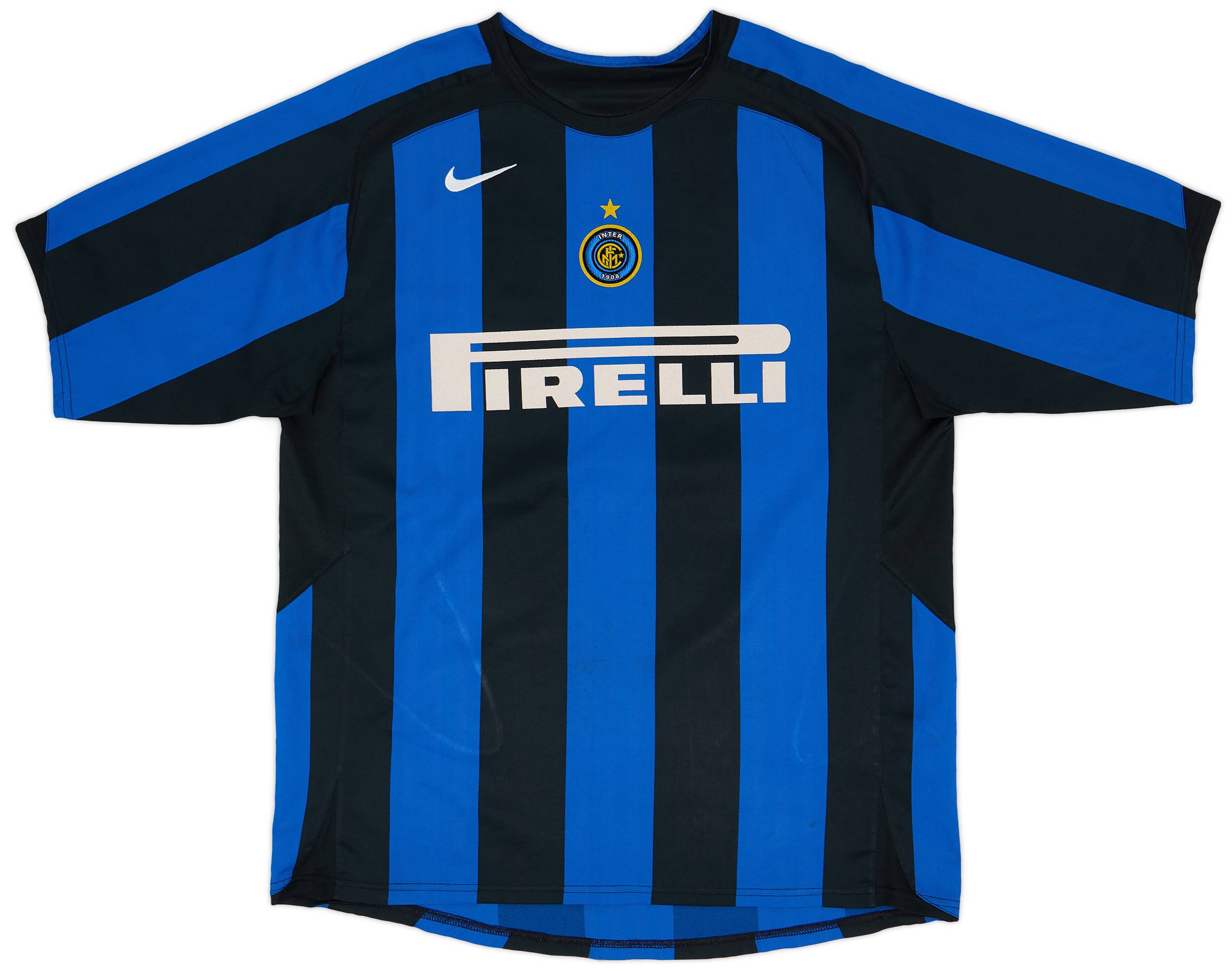 【全商品オープニング価格 特別価格】 2005-06 Inter Milan Home Shirt - 7/10 - (L) トップス