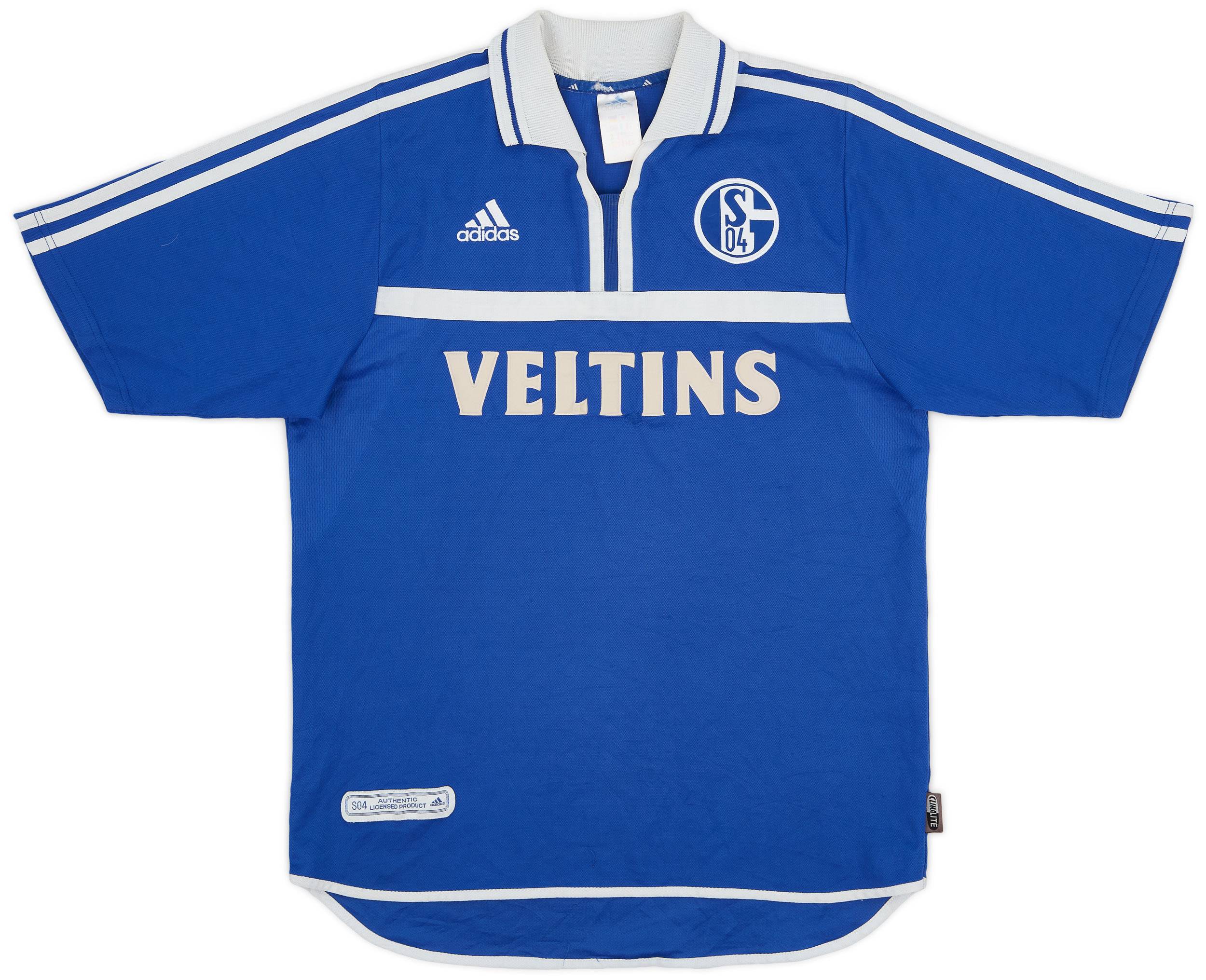 【2025正規激安】 2000-01 Schalke (M) - 6/10 - Shirt Home ウェア