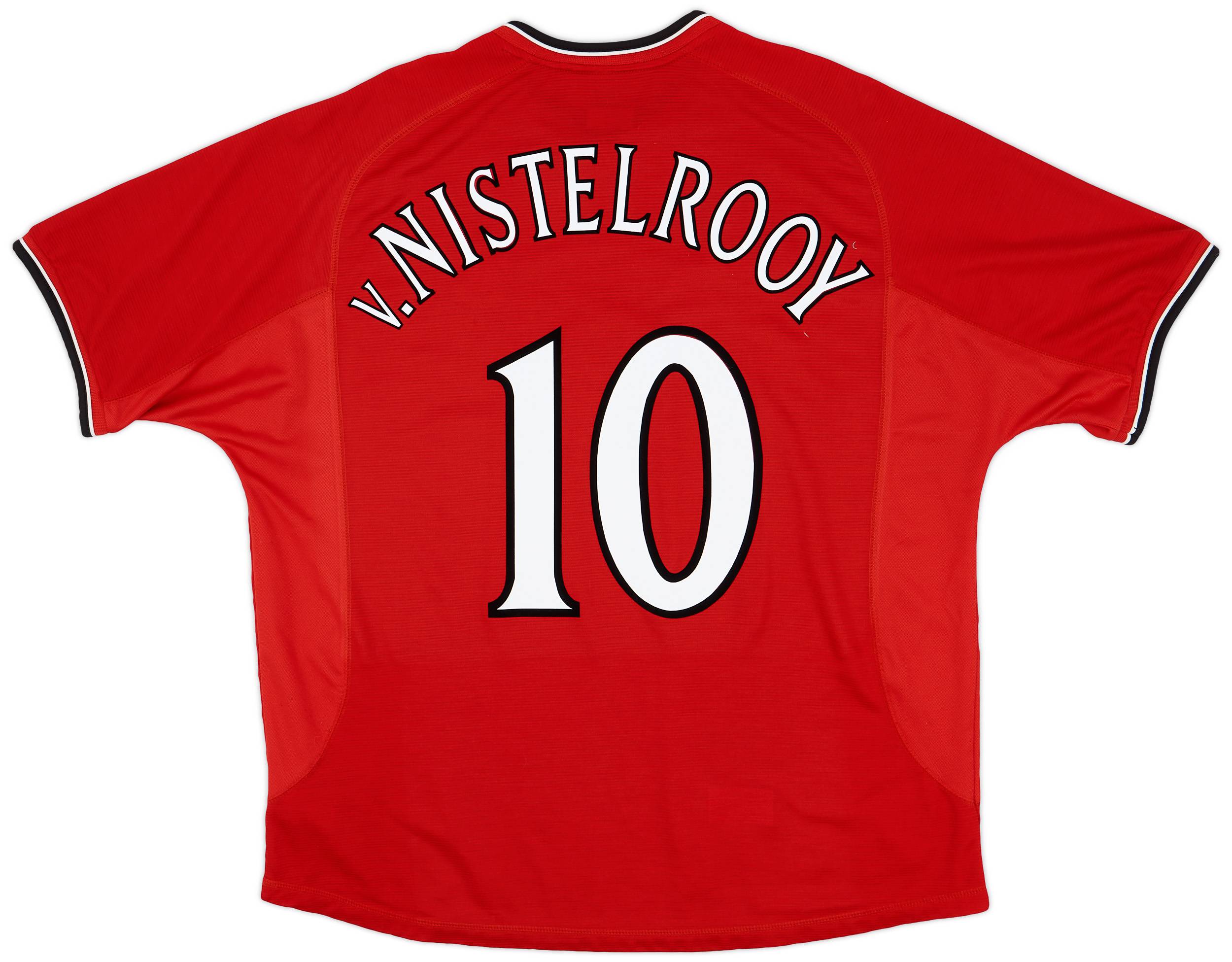 2000-02 Manchester United Home Shirt V.Nistelrooy #10 - 9/10 - (XXL)