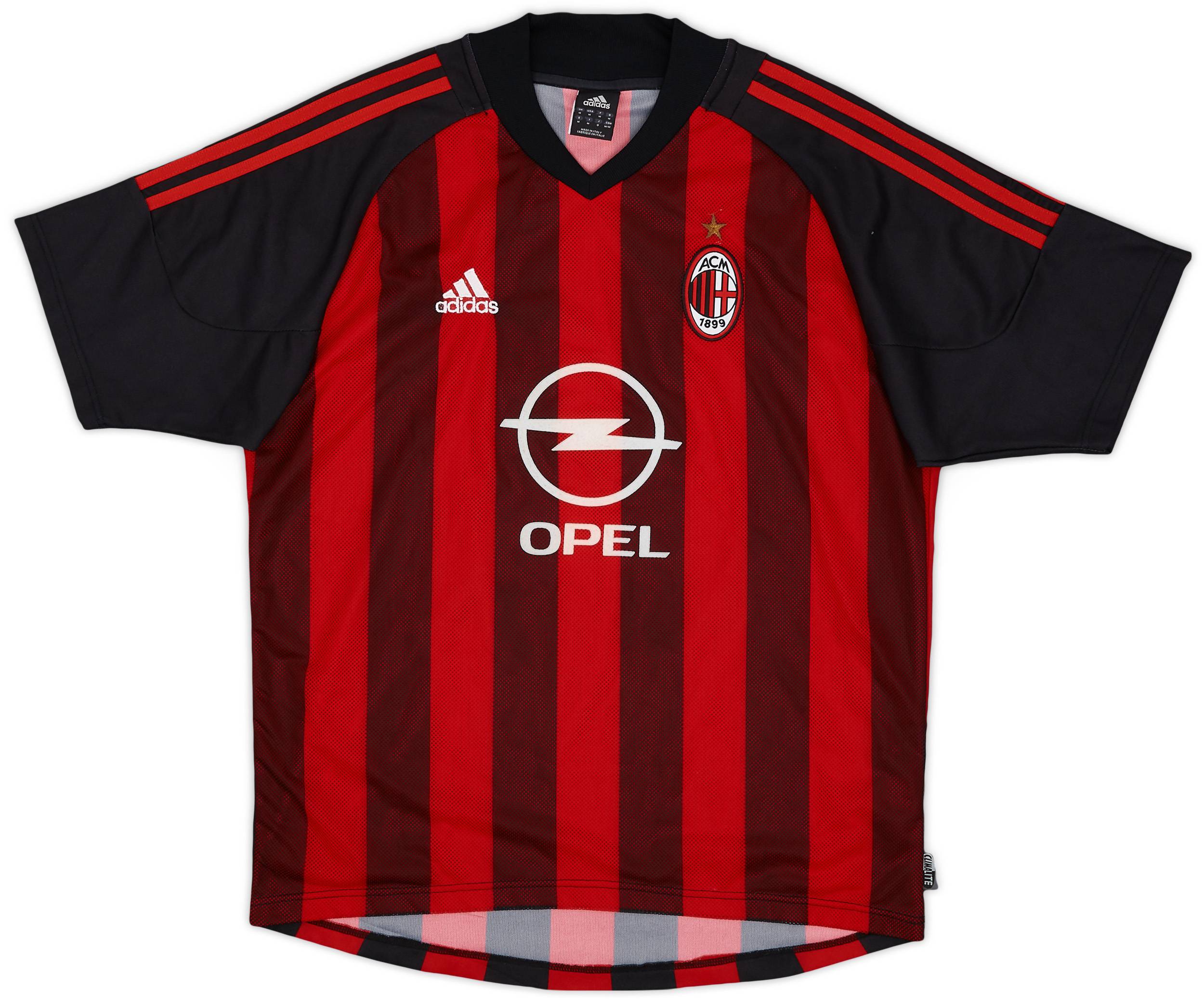 2002-03 AC Milan Home Shirt Nesta #13 - 5/10 - (M)