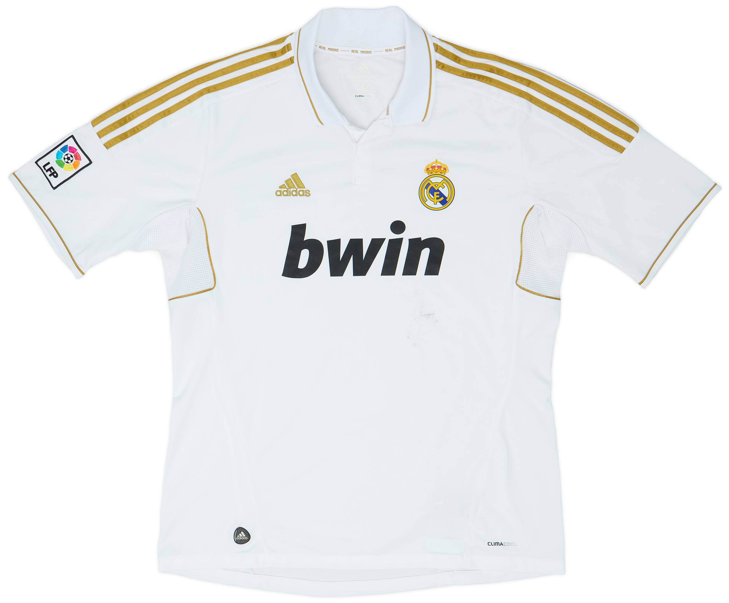 2011-12 Real Madrid Home Shirt - 6/10 - (XL)
