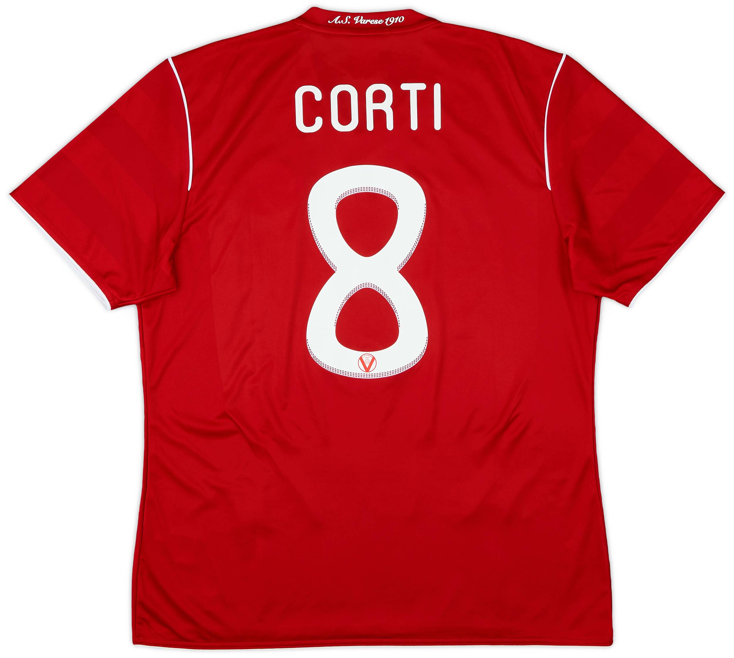 2011-12 Varese Home Shirt Corti #8 - 9/10 - (L)