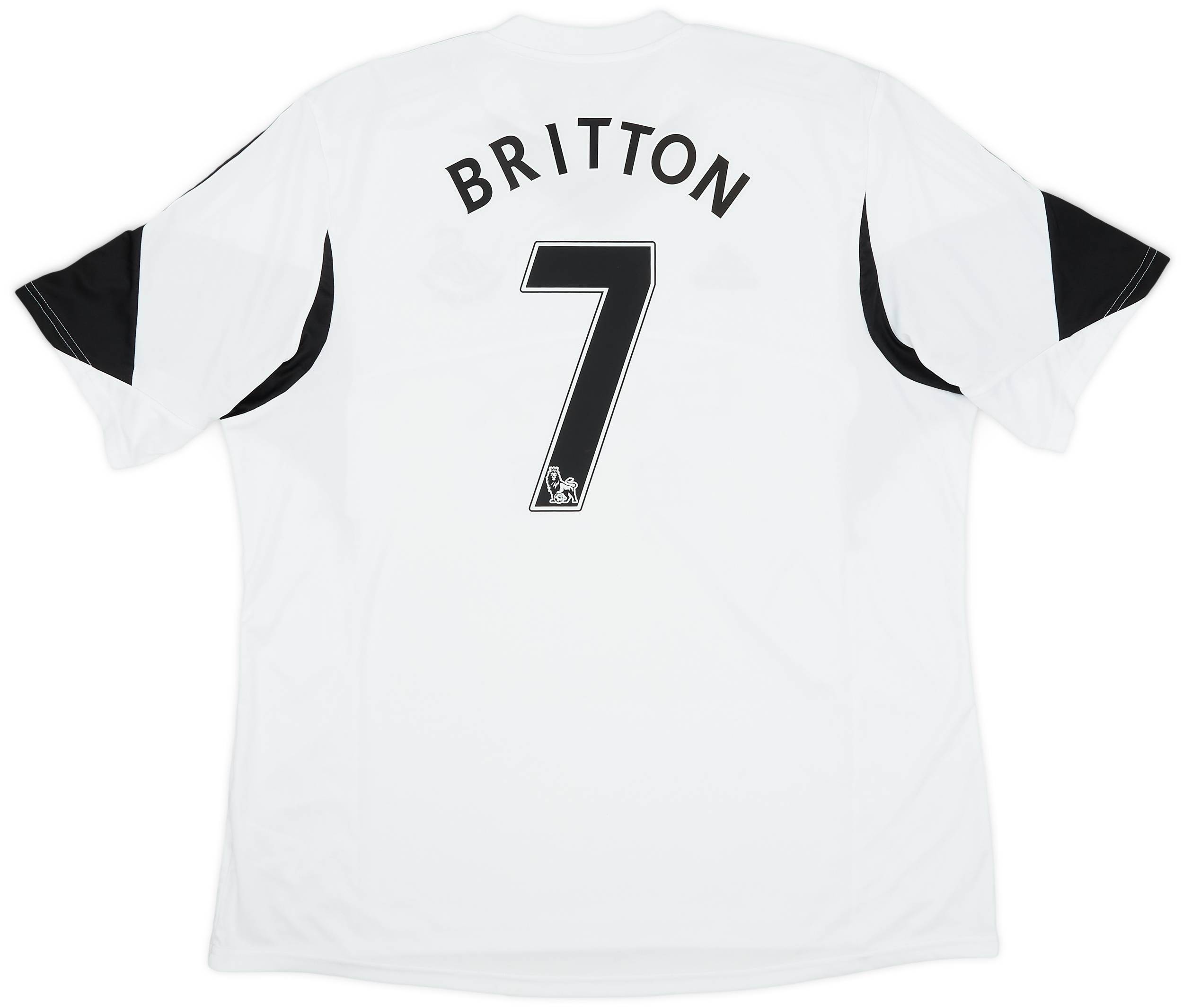 2013-14 Swansea Home Shirt Britton #7 - 7/10 - (XXL)