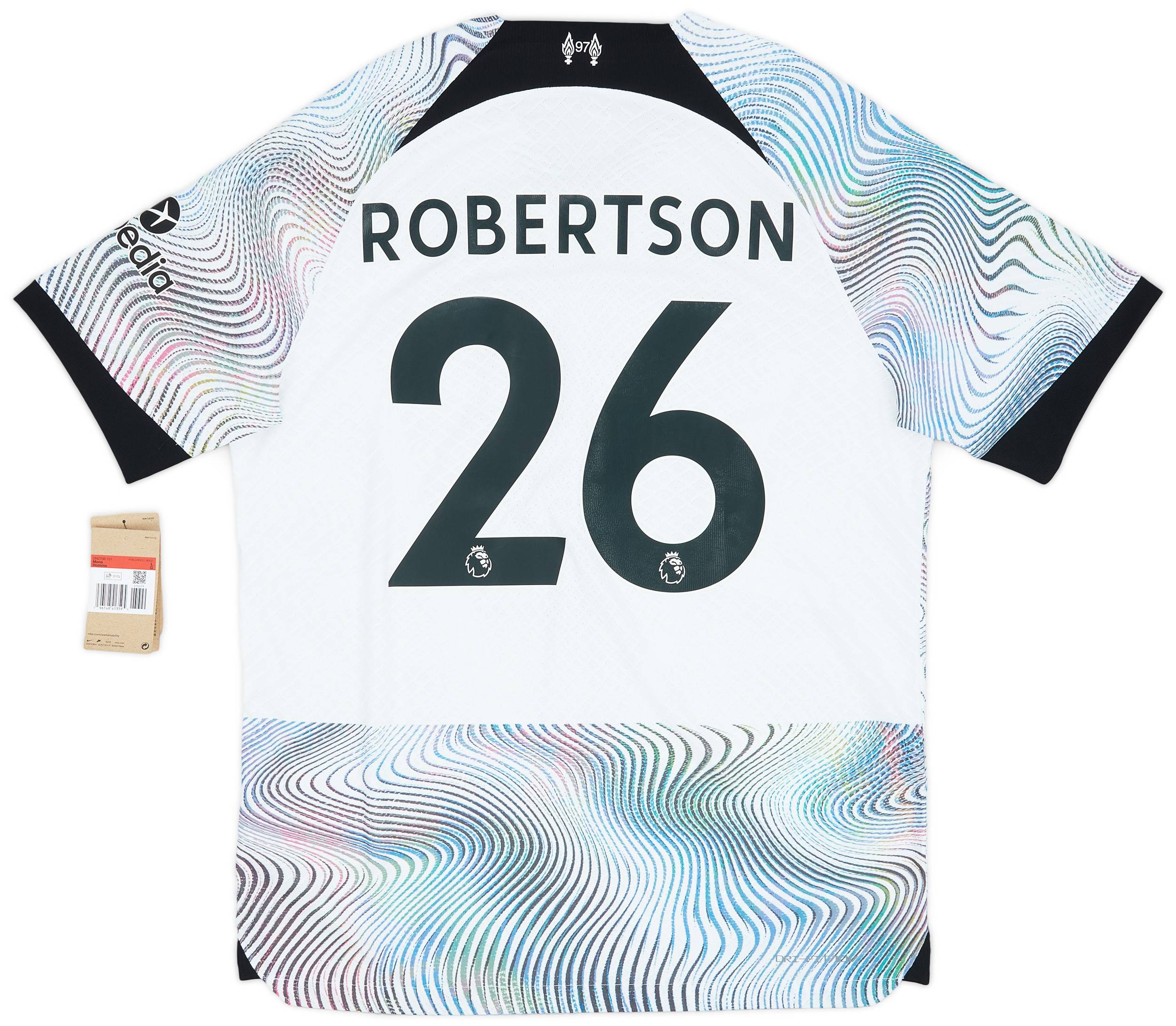 2022-23 Liverpool Authentic Away Shirt Robertson #26 (L)