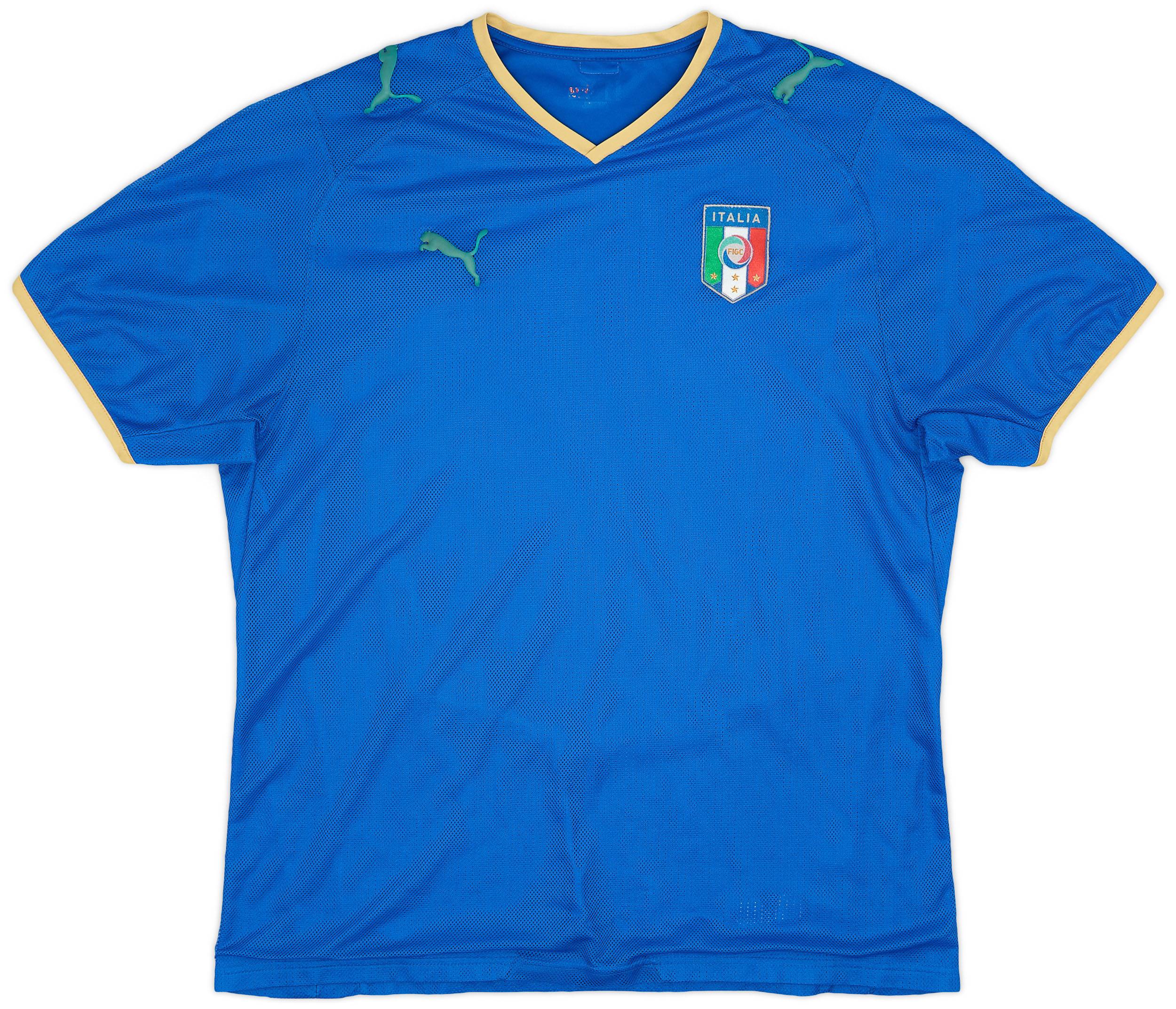 2007-08 Italy Home Shirt - 5/10 - (XL)