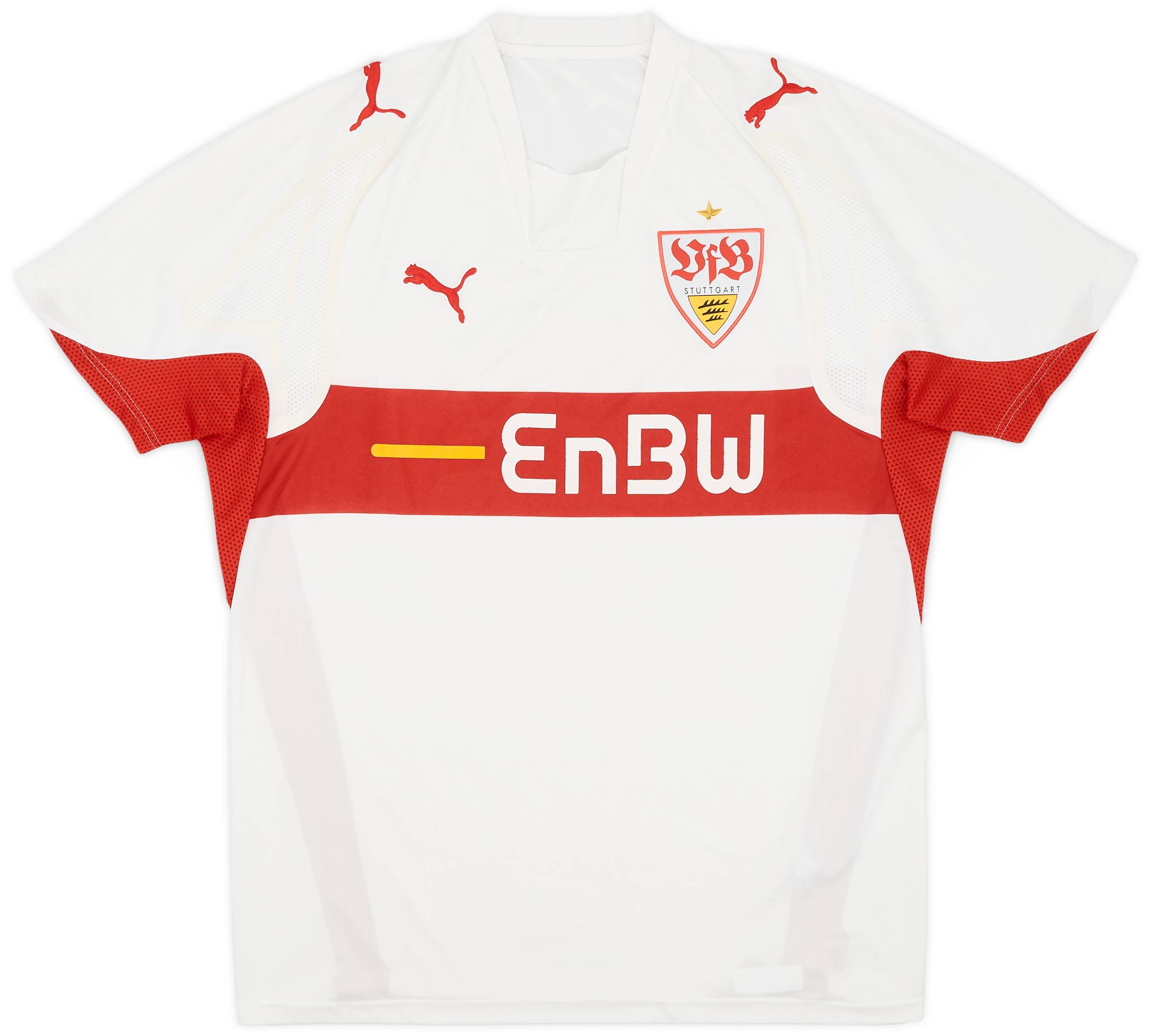 2007-08 Stuttgart Home Shirt - 6/10 - (L)