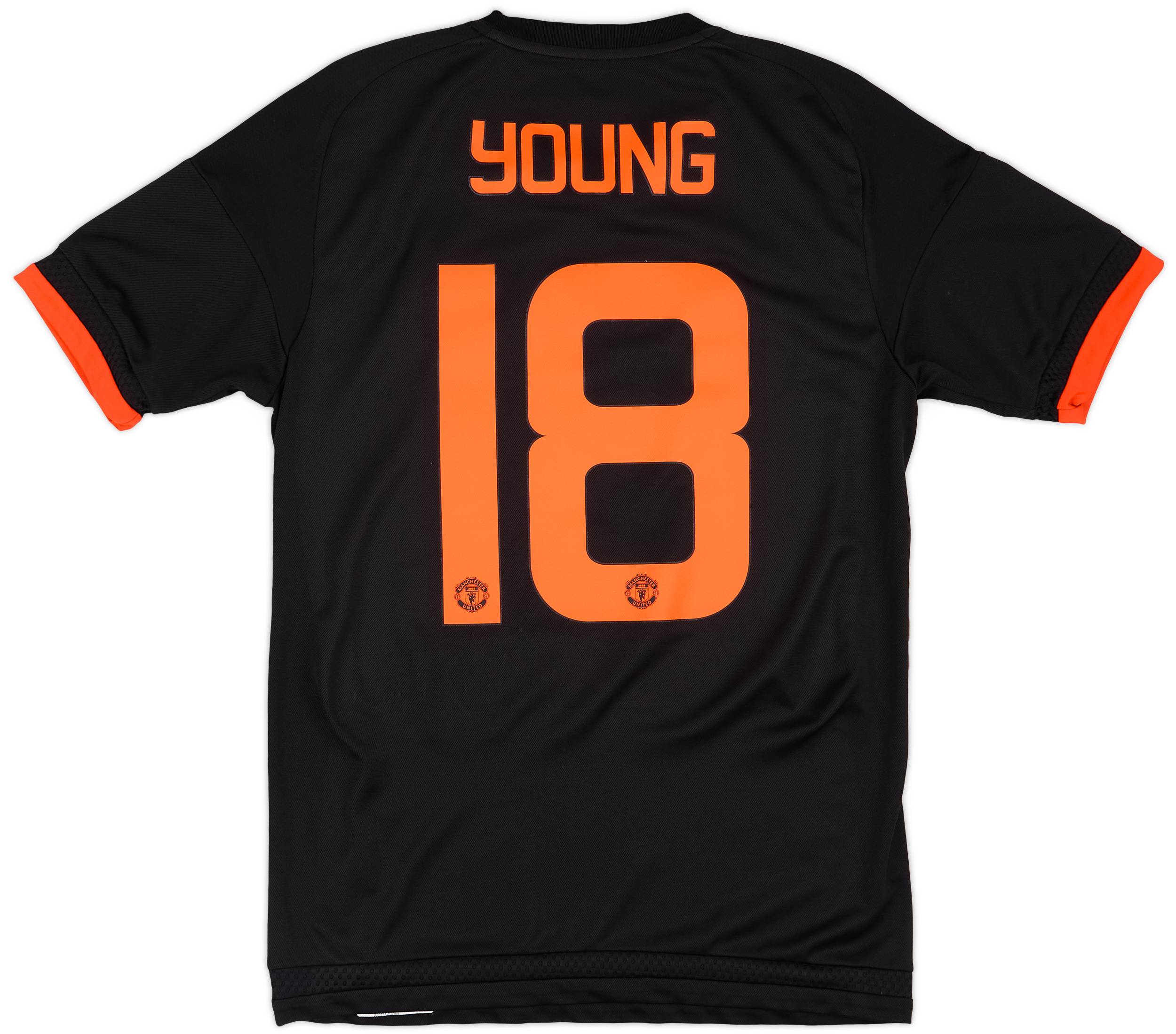 2015-16 Manchester United Third Shirt Young #18 - 8/10 - (S)