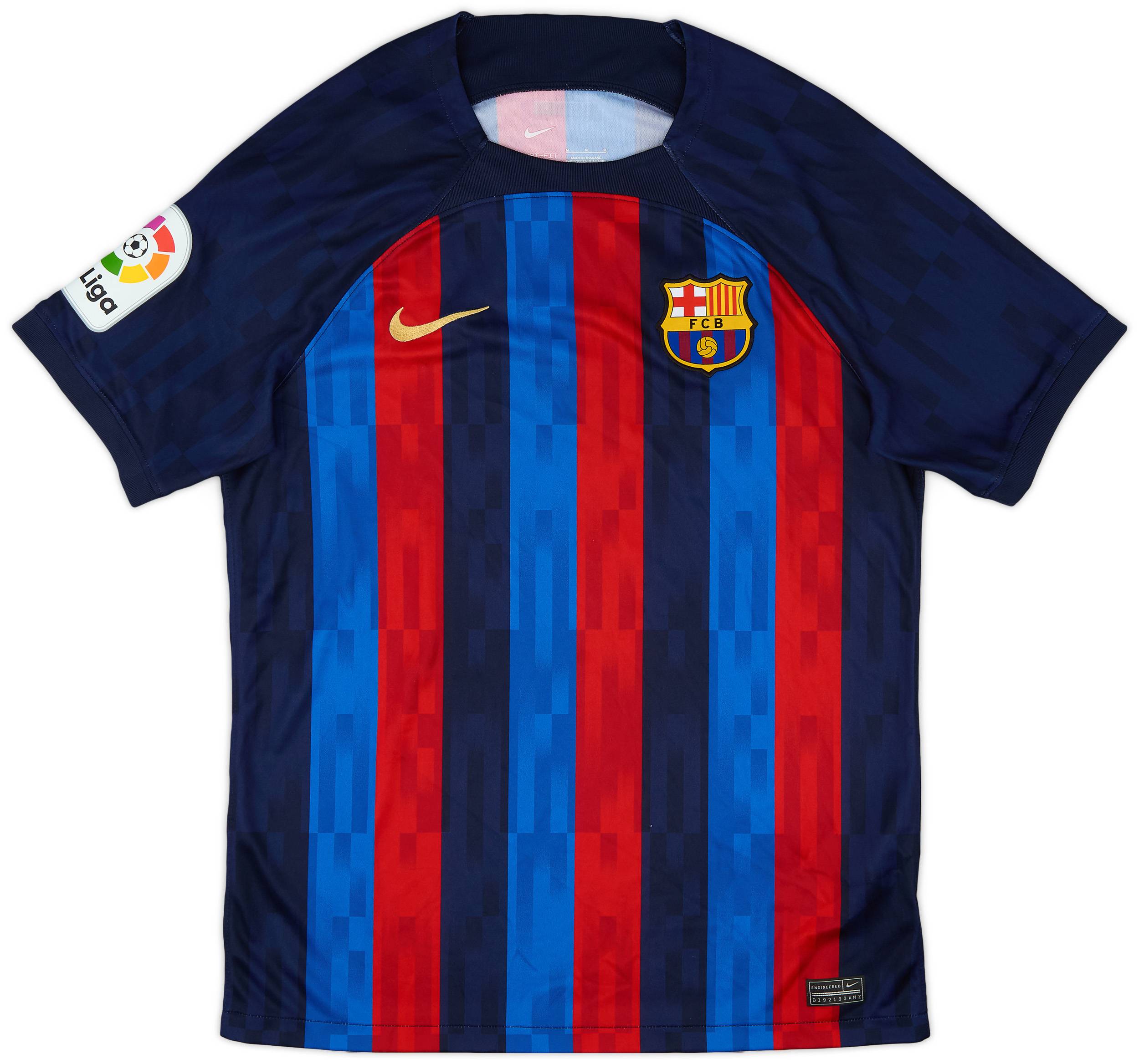 2022-23 Barcelona Home Shirt - 9/10 - (M)