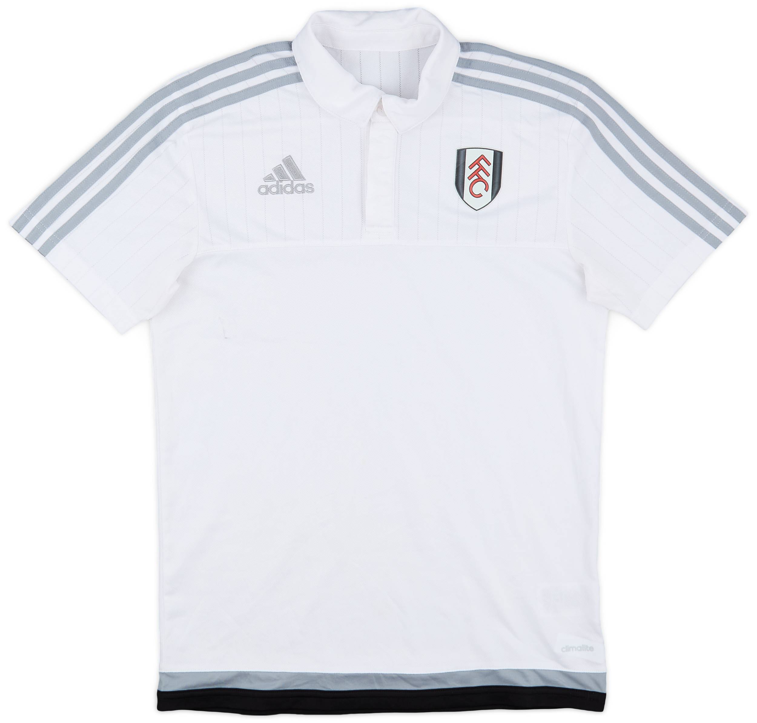 2015-16 Fulham adidas Polo Shirt - 6/10 - (S)