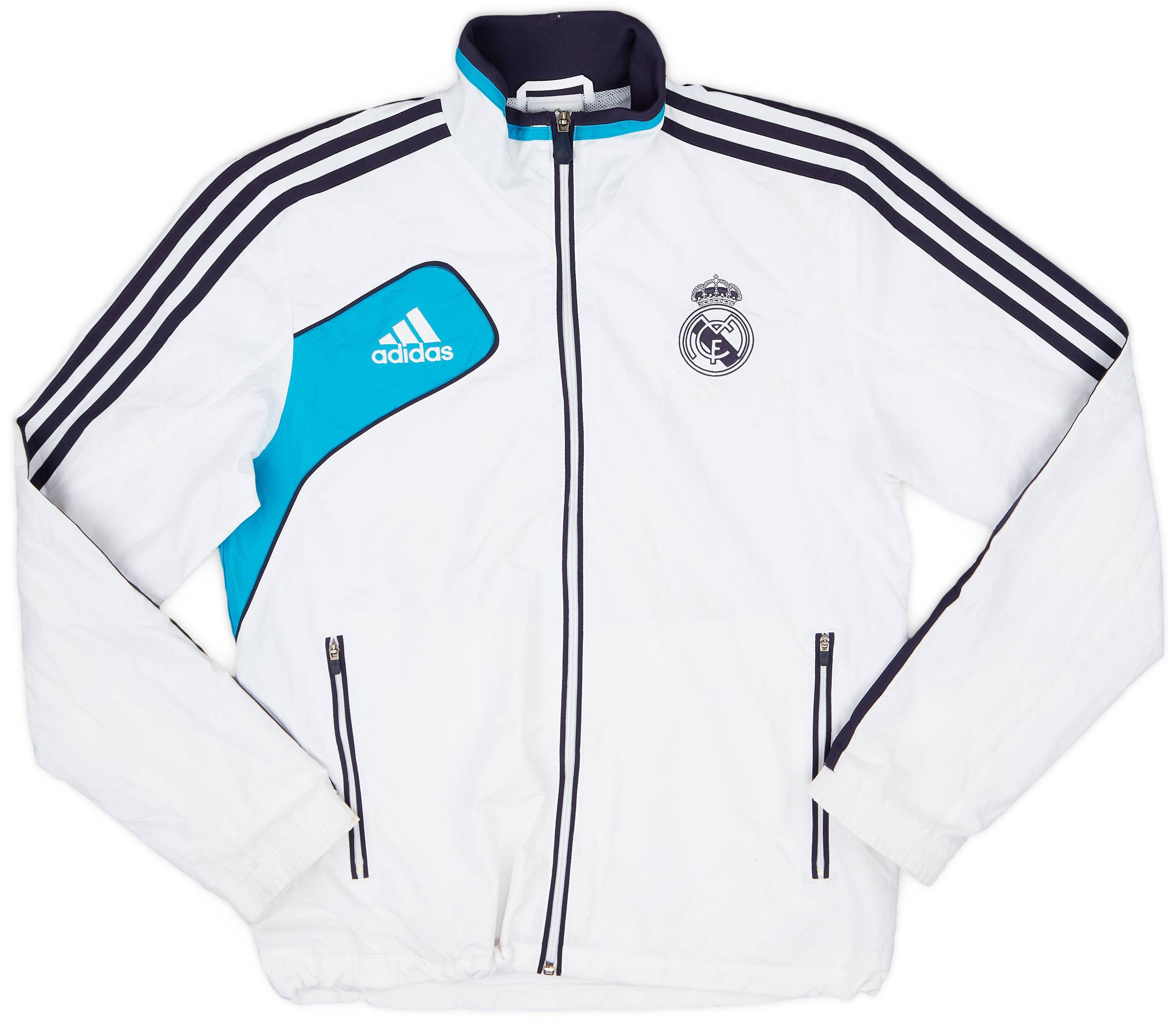 2012-13 Real Madrid adidas Track Jacket - 6/10 - (XS)