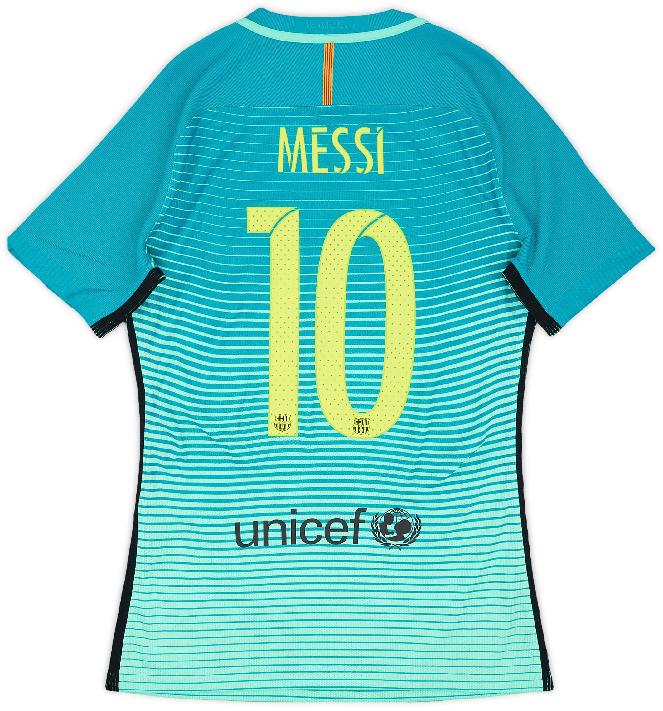 Tシャツ MESSI 10 ★ FC Barcelona 2019-20 Barcelona Authentic Third CL Shirt Messi #10 (M)