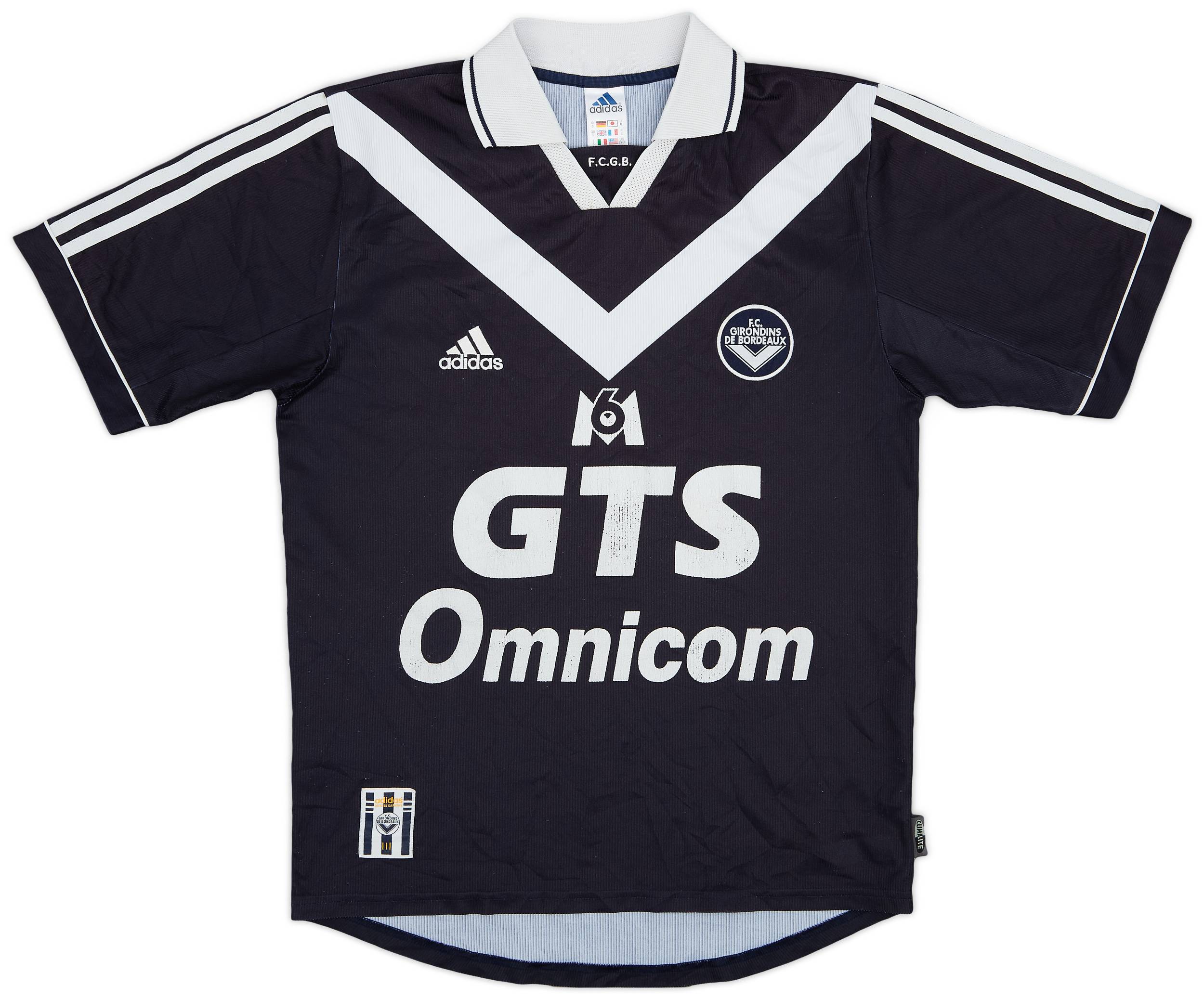 1999-00 Bordeaux Home Shirt - 8/10 - (S)