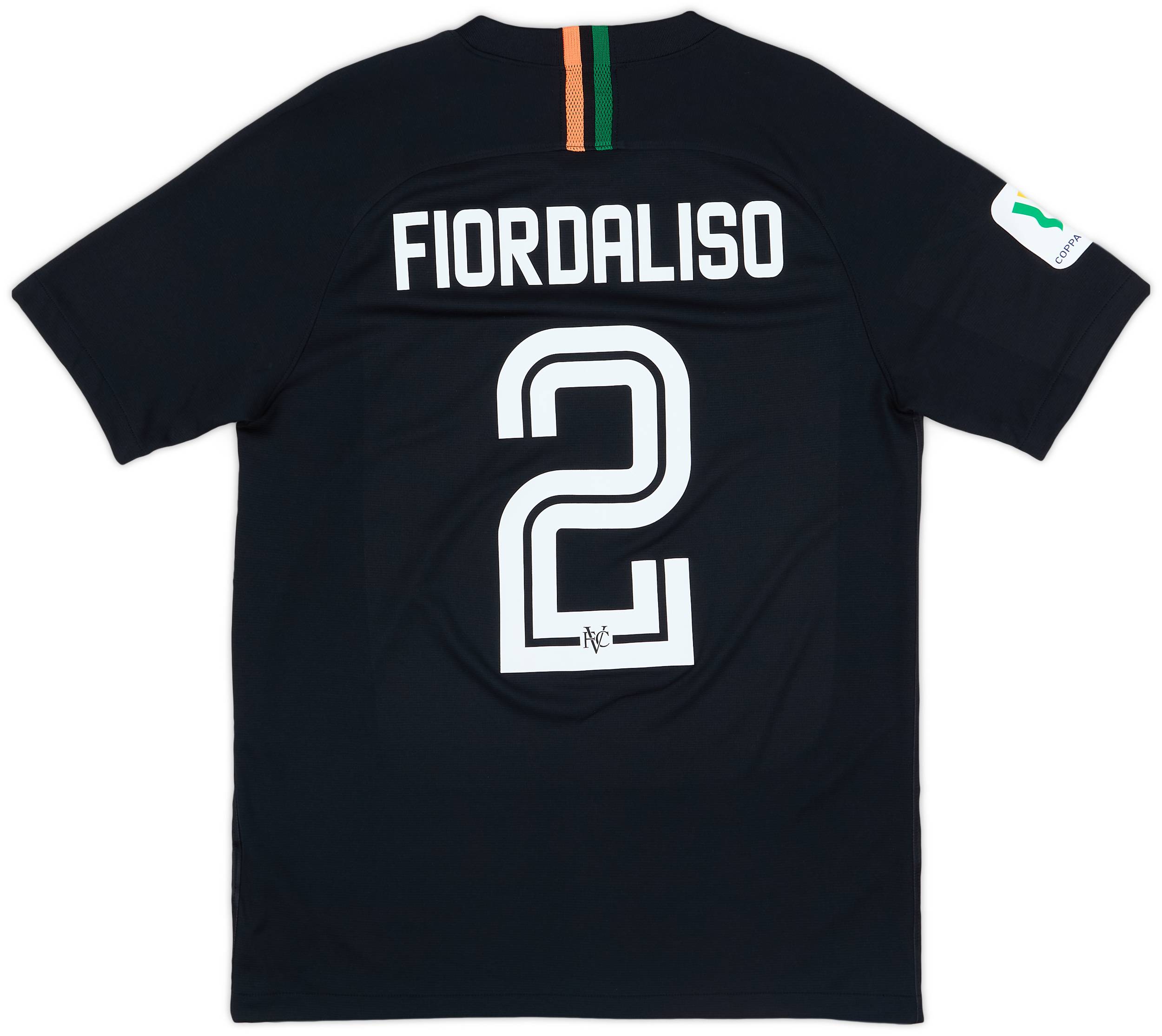2019-20 Venezia Match Issue Home Shirt Fiordaliso #2 - As New - (M)