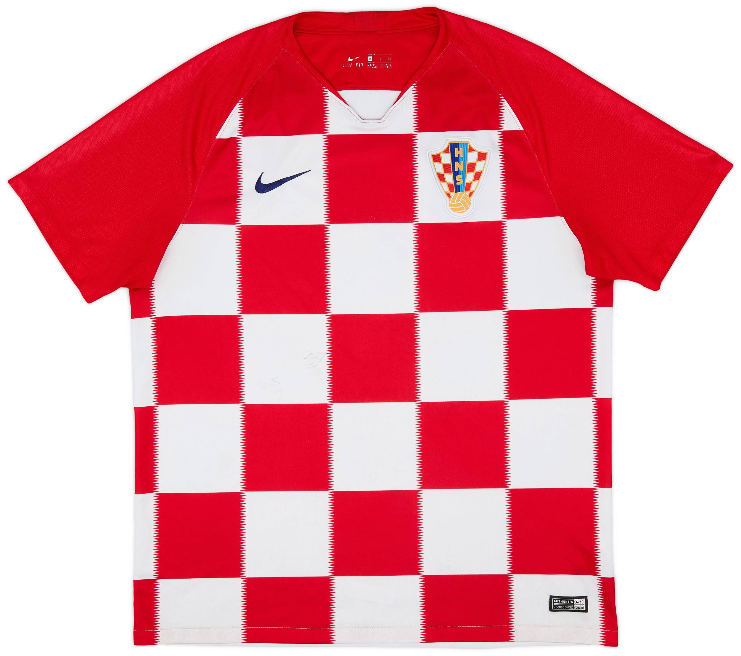 2018-19 Croatia Home Shirt - 5/10 - (XL)