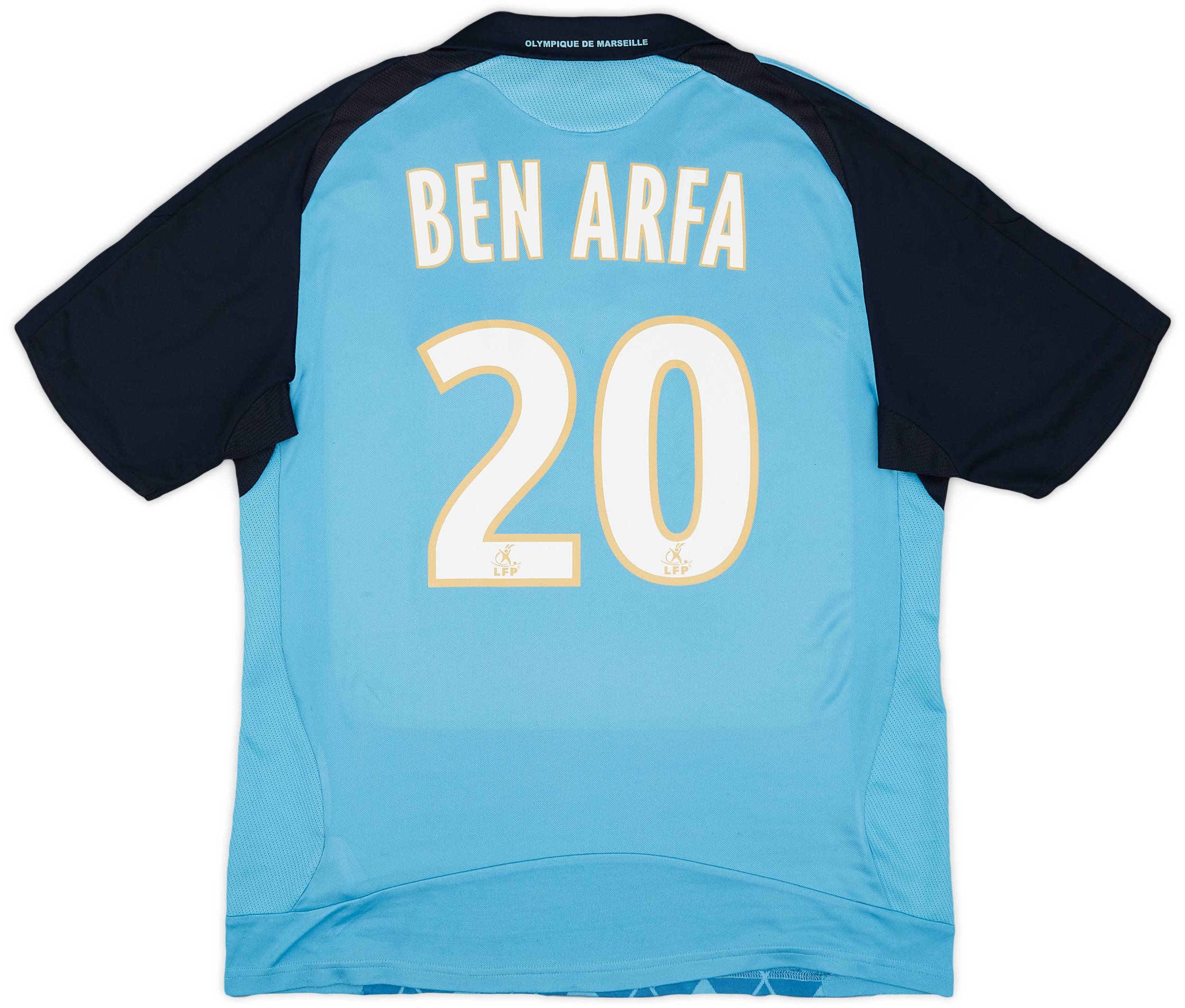 2008-09 Olympique Marseille Away Shirt Ben Arfa #20 - 6/10 - (L)