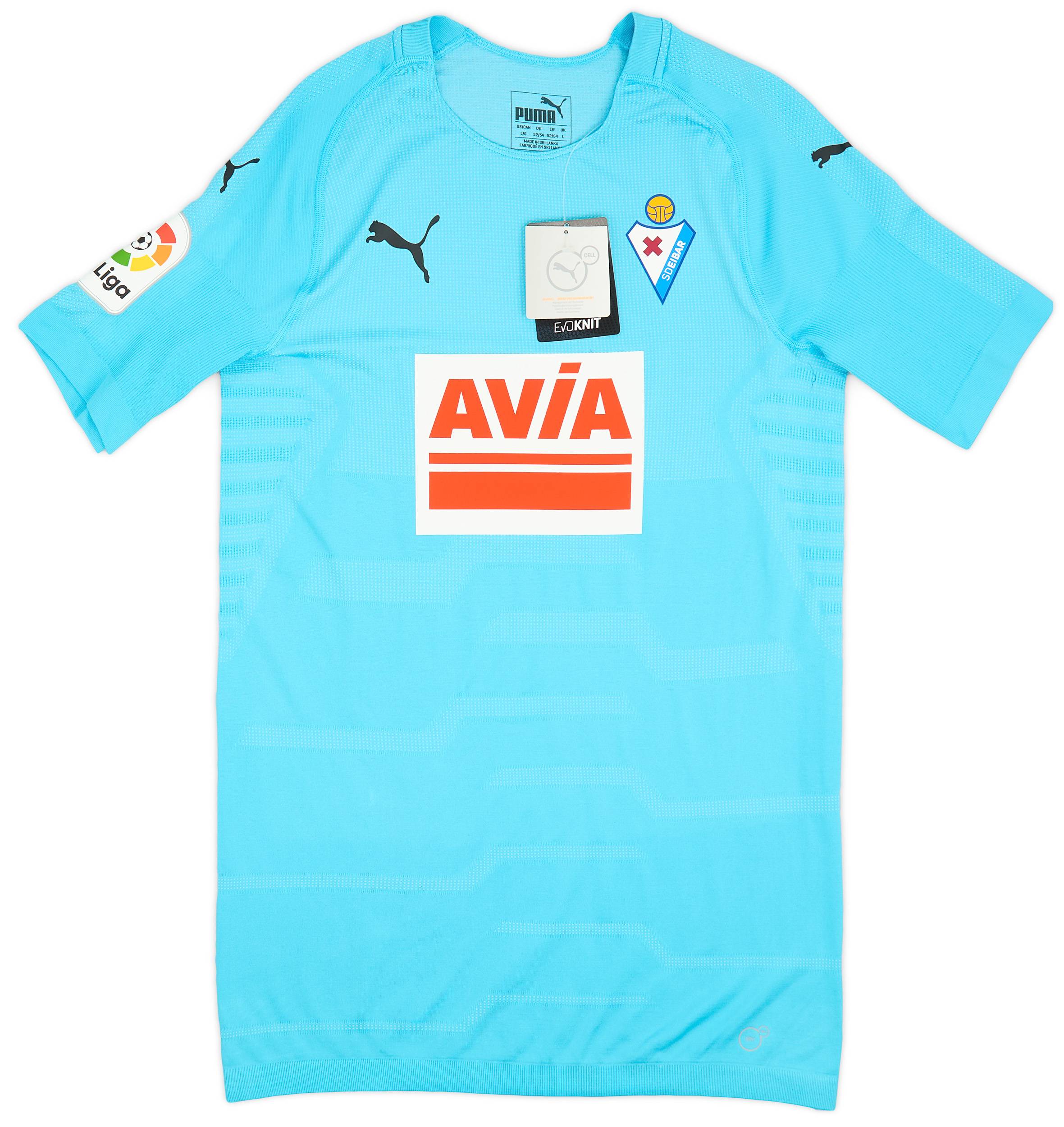 2018 19 Eibar Player Issue EvoKnit GK Shirt M