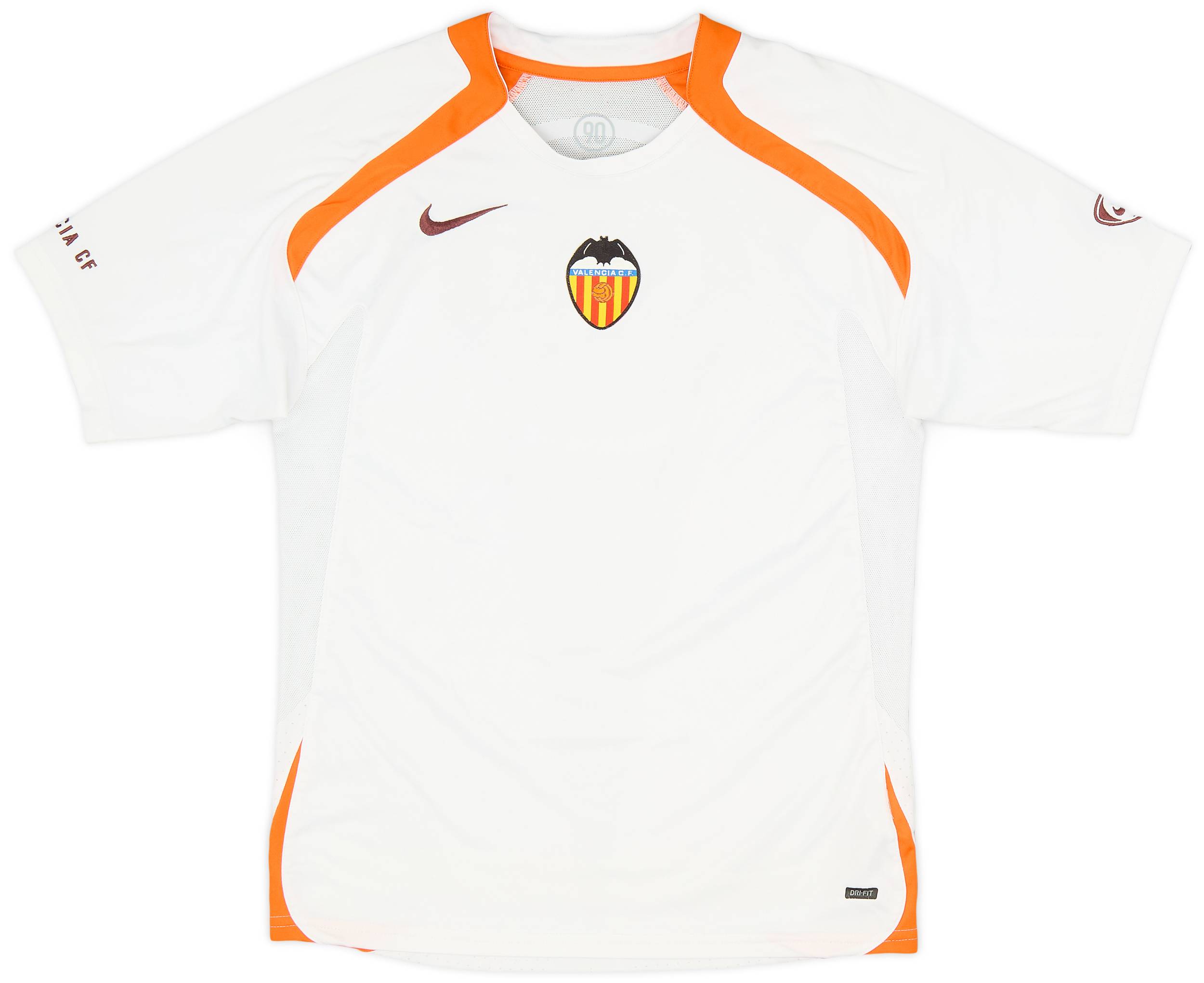 2005-06 Valencia Nike Training Shirt - 9/10 - (L.Boys)
