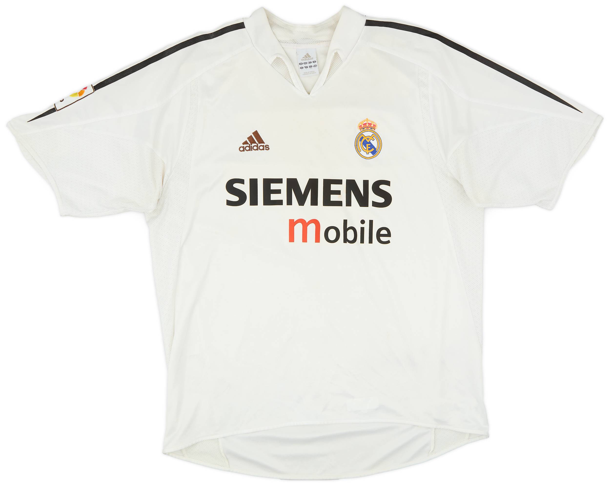 2004-05 Real Madrid Home Shirt - 5/10 - (L)