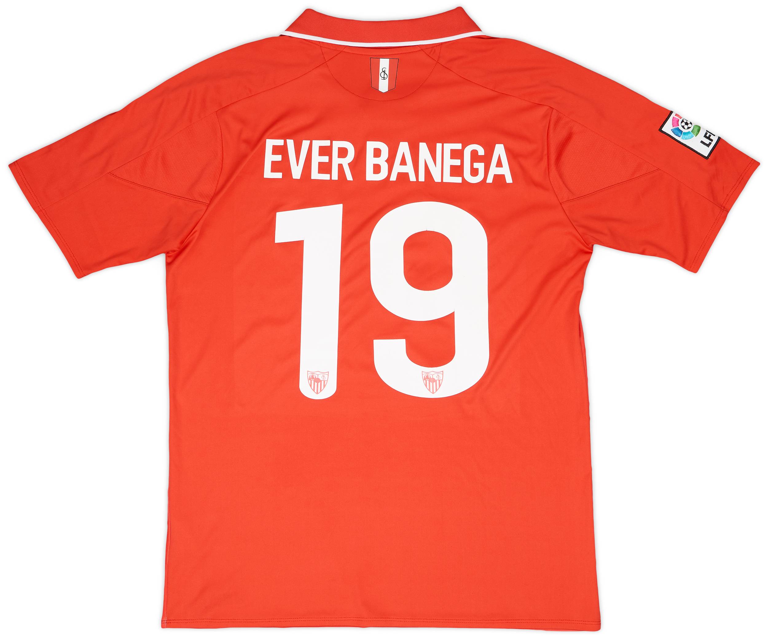 2015-16 Sevilla Away Shirt Ever Banega #19 - 8/10 - (L)
