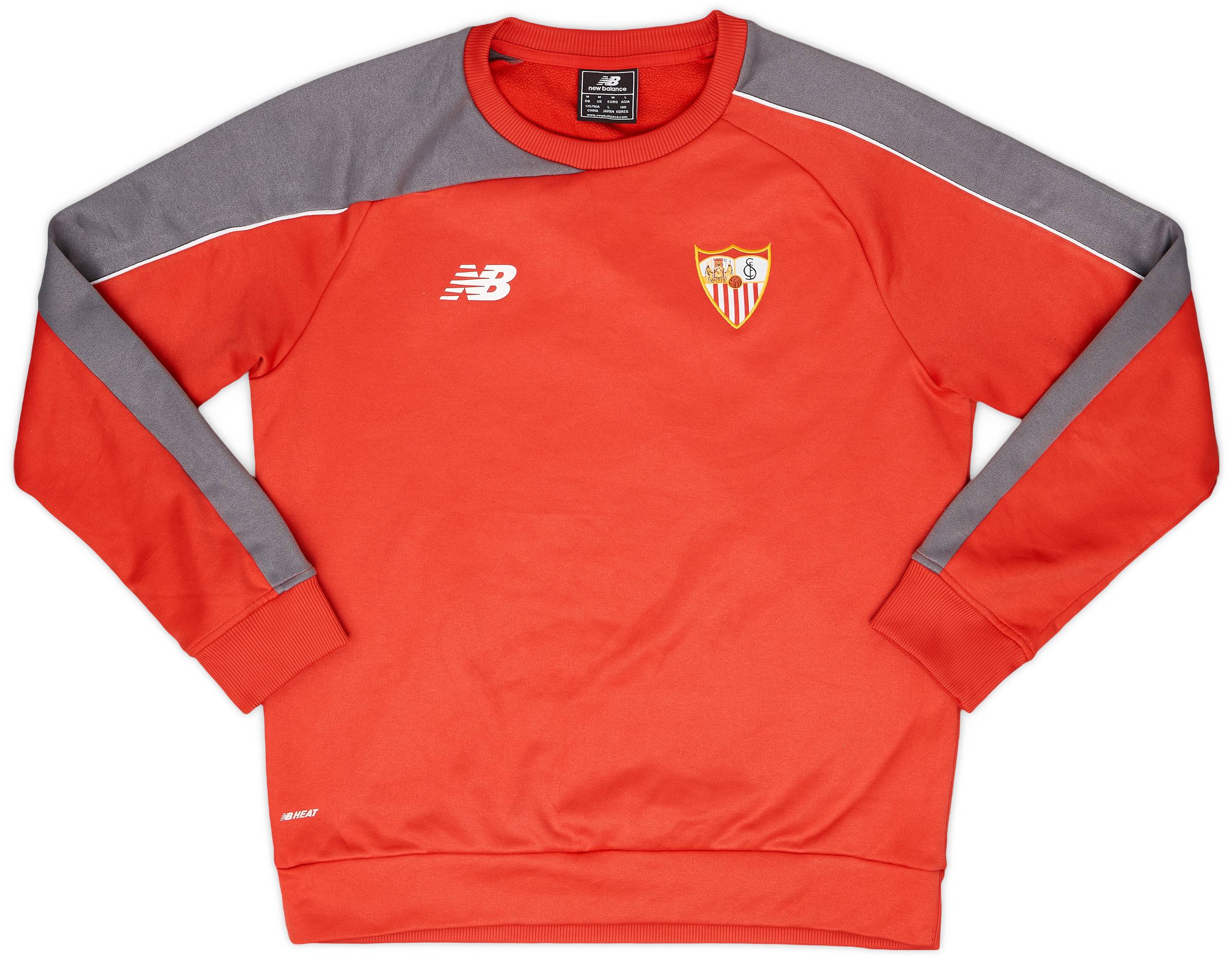 2015-16 Sevilla New Balance Sweat Top - 8/10 - (M)