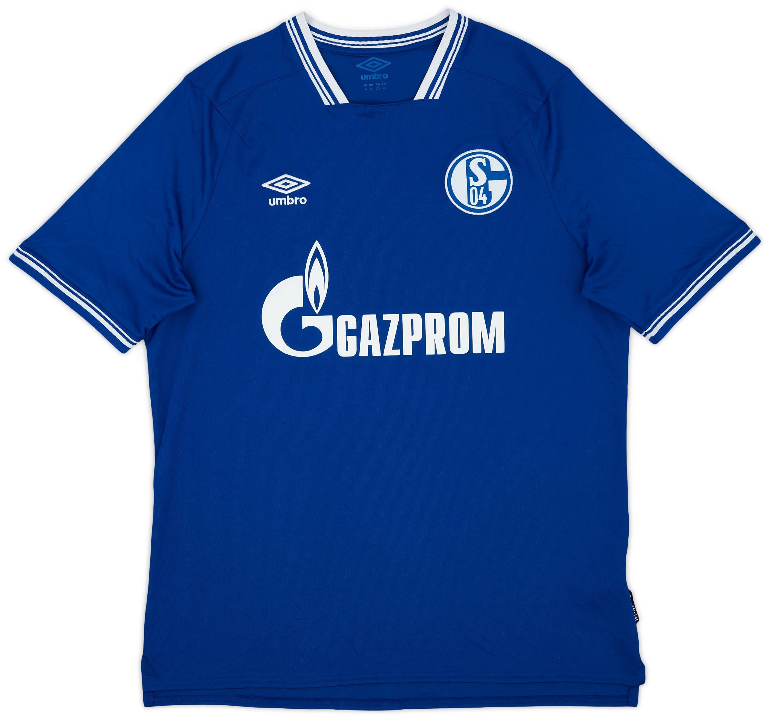 2020-21 Schalke Home Shirt - 8/10 - (XL)