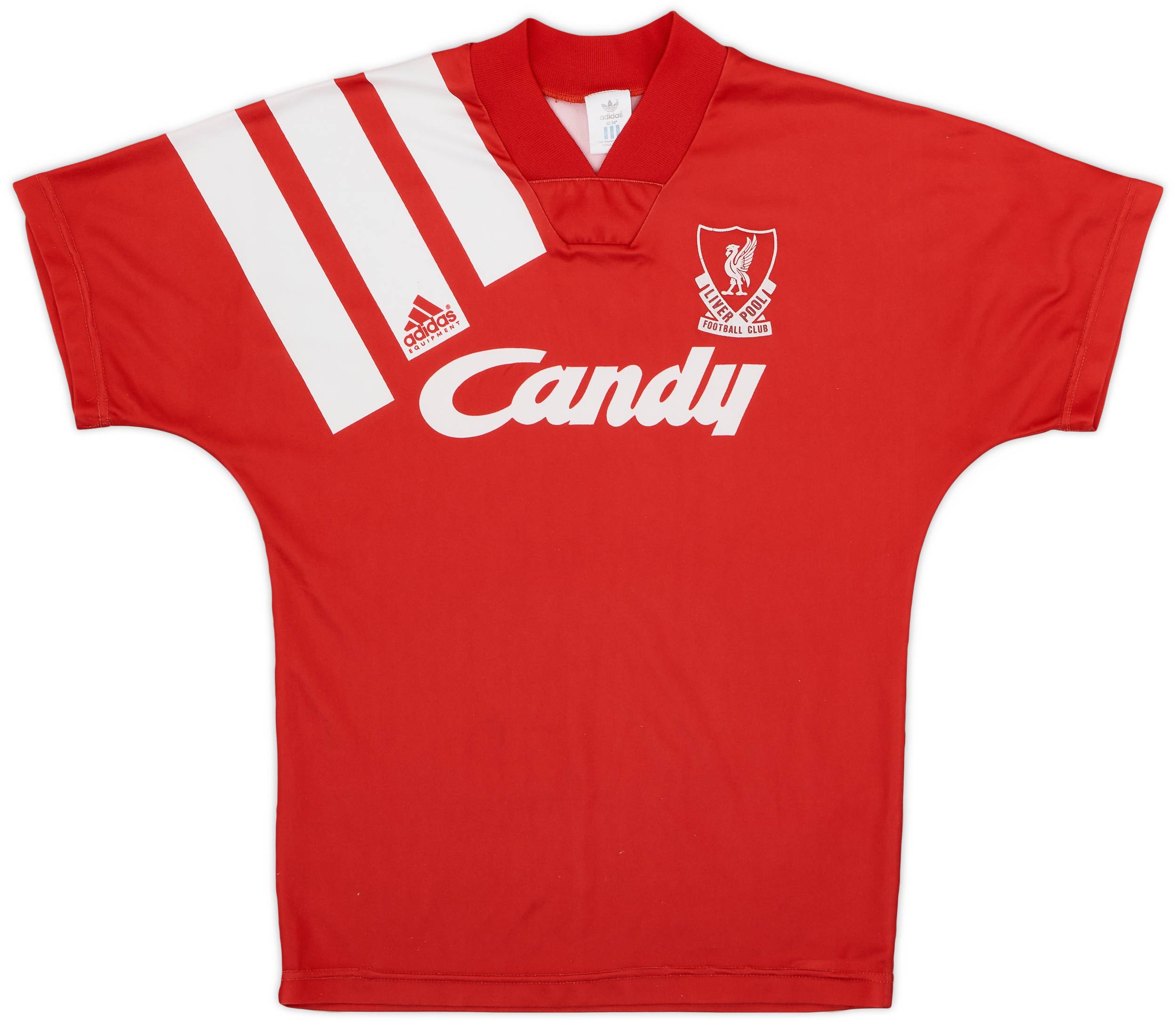 1991-92 Liverpool Home Shirt - 9/10 - (XS)