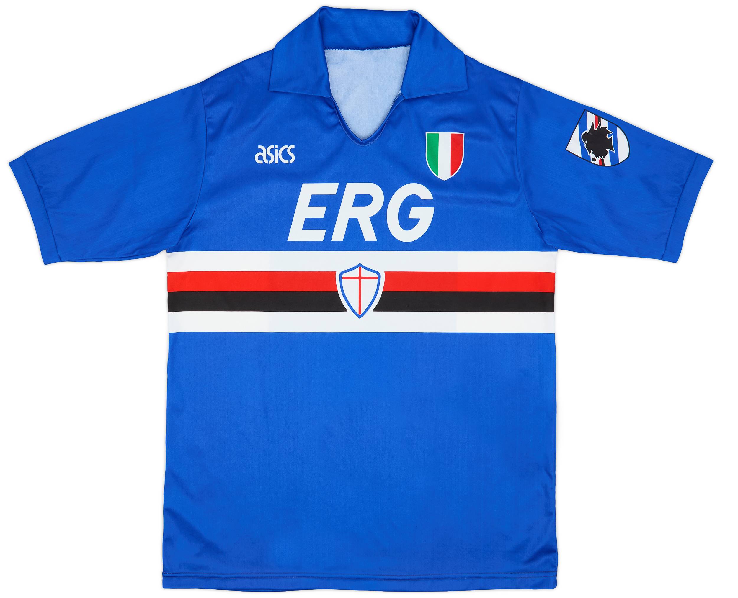 1991-92 Sampdoria Home Shirt - 9/10 - (XL)
