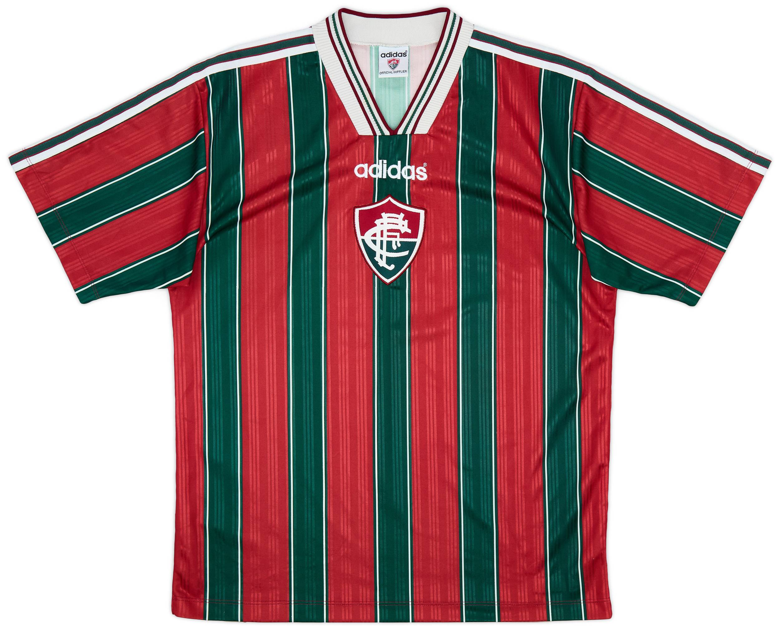 1996-97 Fluminense Home Shirt #10 - 9/10 - (L)