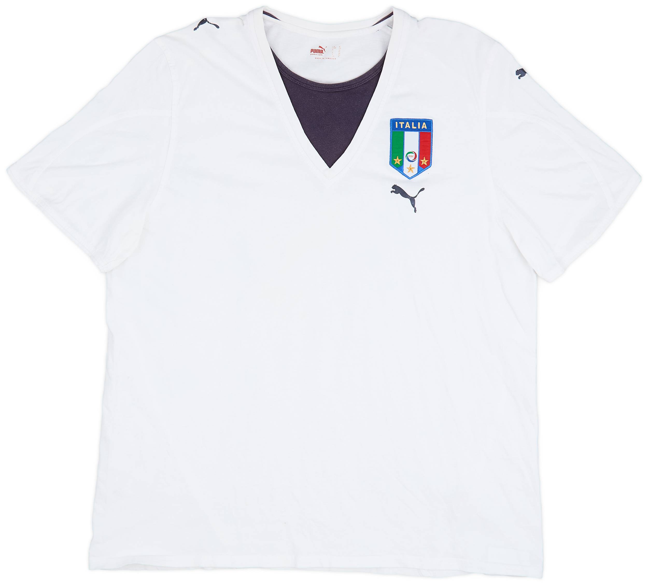 2006-07 Italy Puma Leisure Tee - 6/10 - (XL)