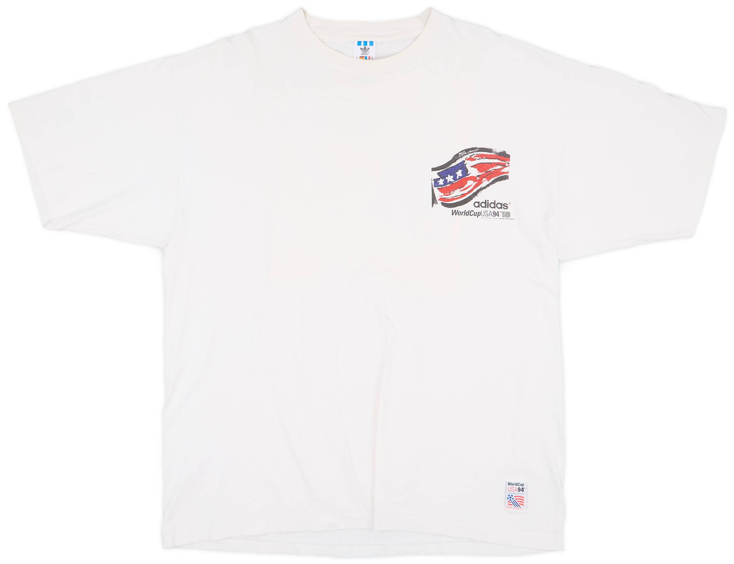 1994 USA World Cup 94 adidas Graphic Tee - 7/10 - (XL/XXL)