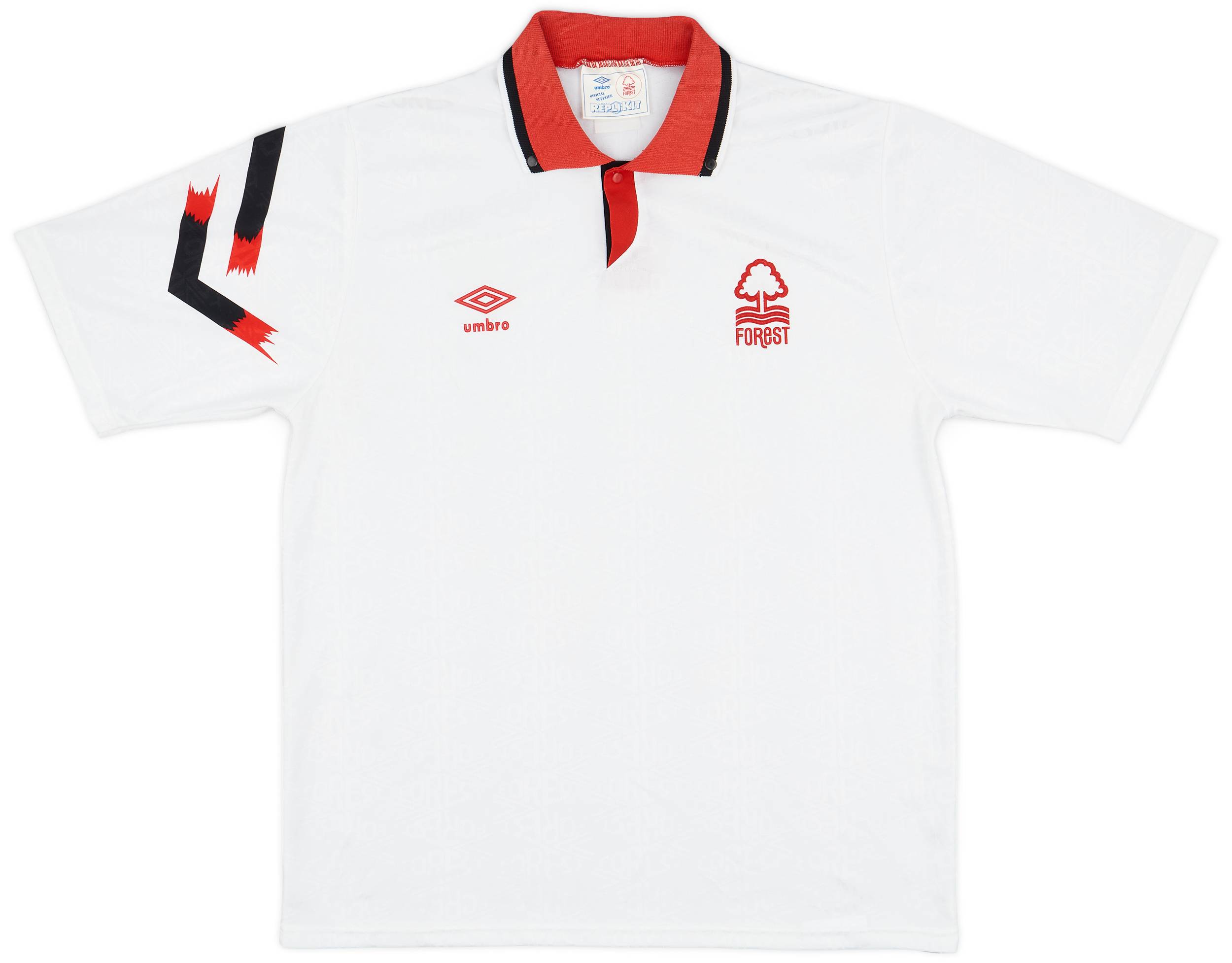 1991-93 Nottingham Forest Away Shirt - 8/10 - (L)