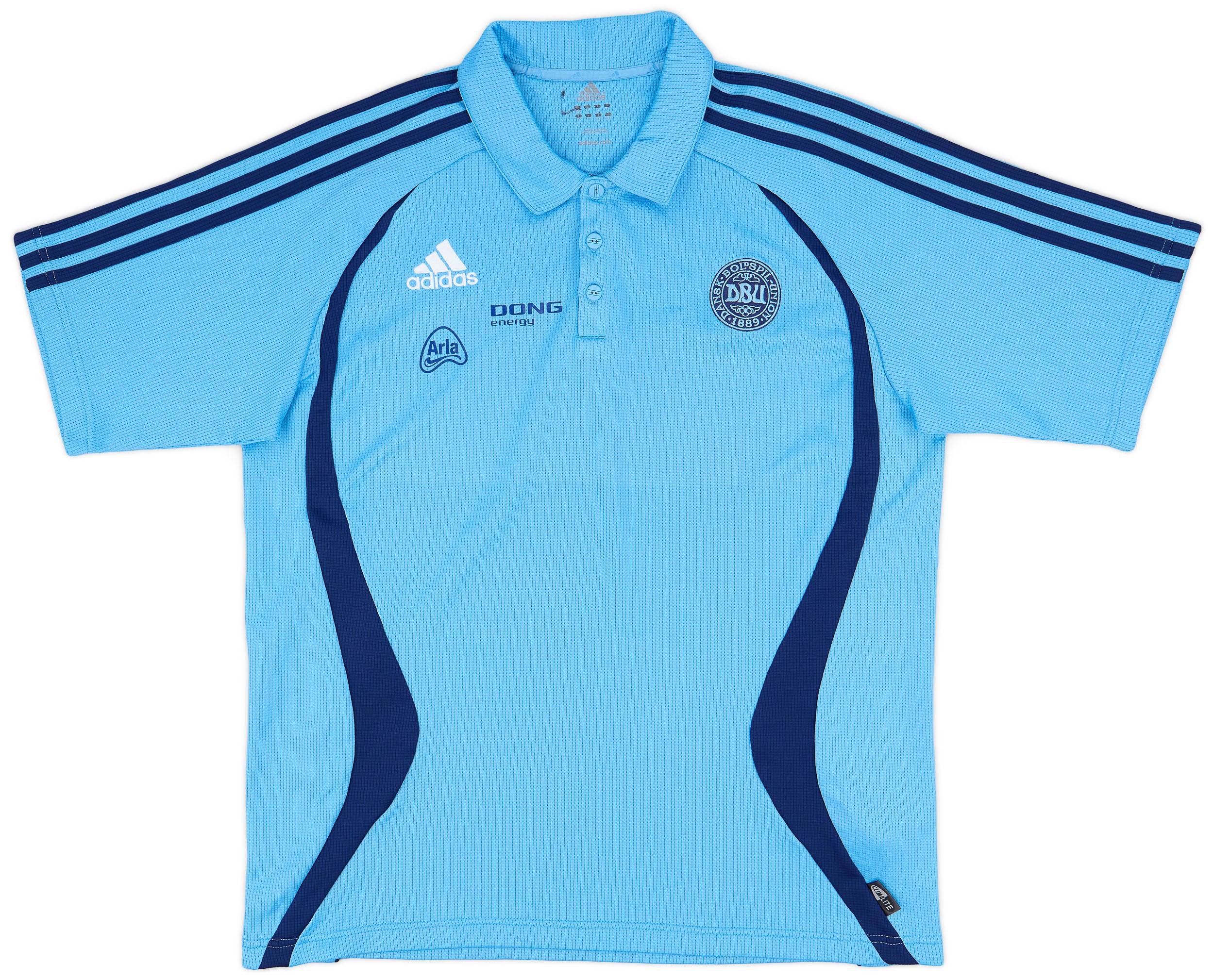 2005-06 Denmark adidas Training Polo - 8/10 - (L/XL)