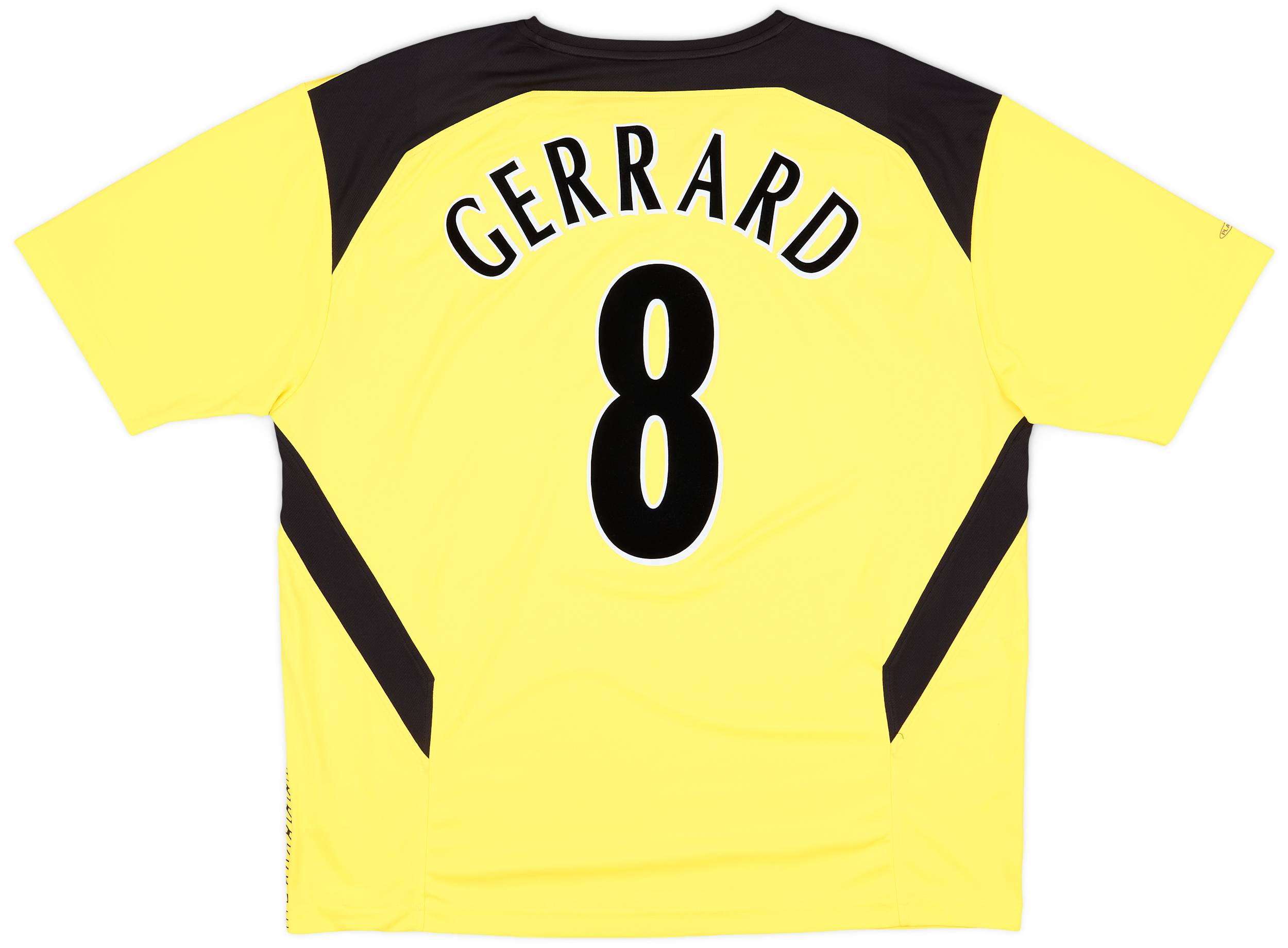 2004-06 Liverpool Away Shirt Gerrard #8 - 9/10 - (XL)