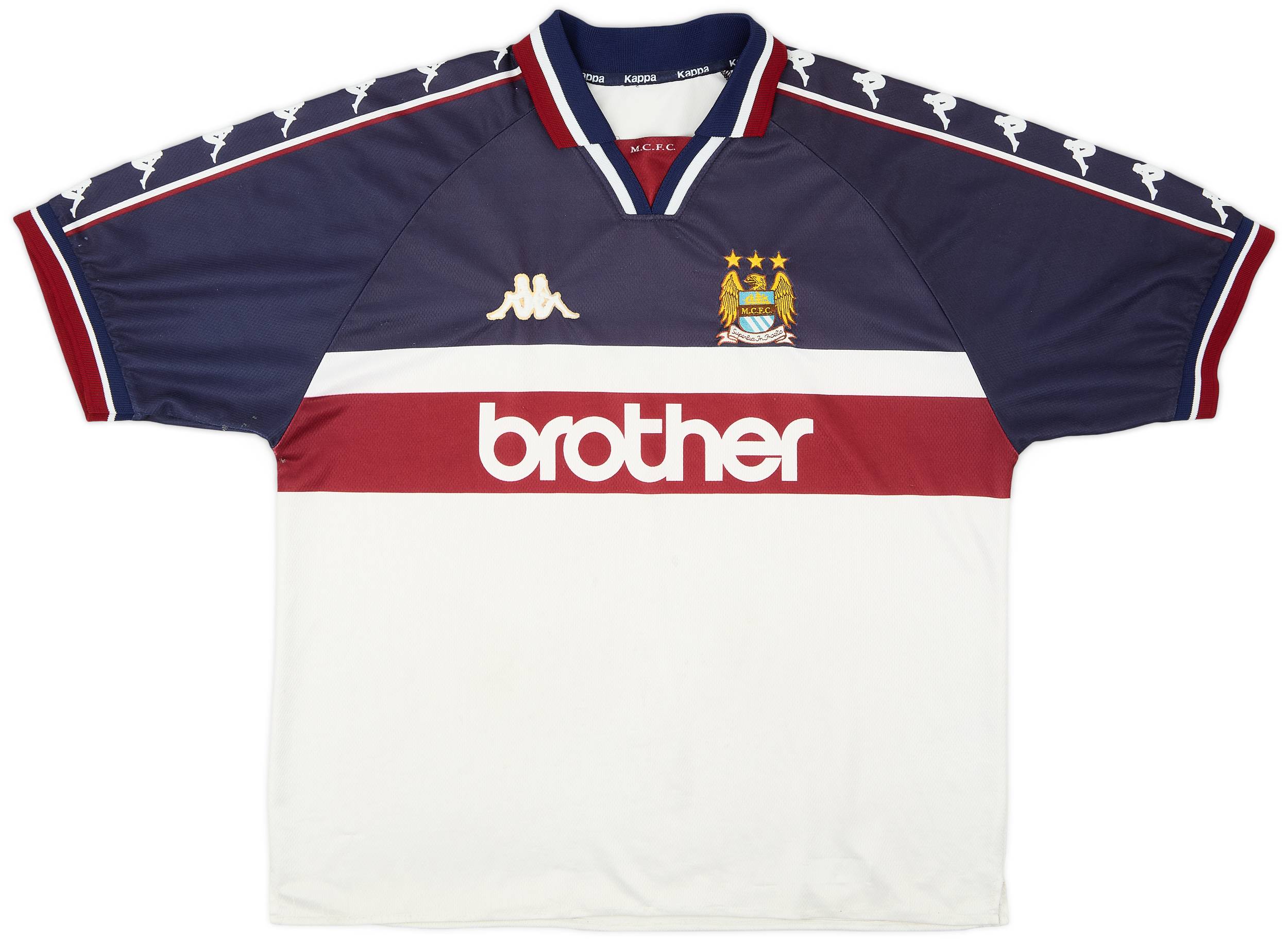 1997-98 Manchester City Away Shirt - 6/10 - (L)