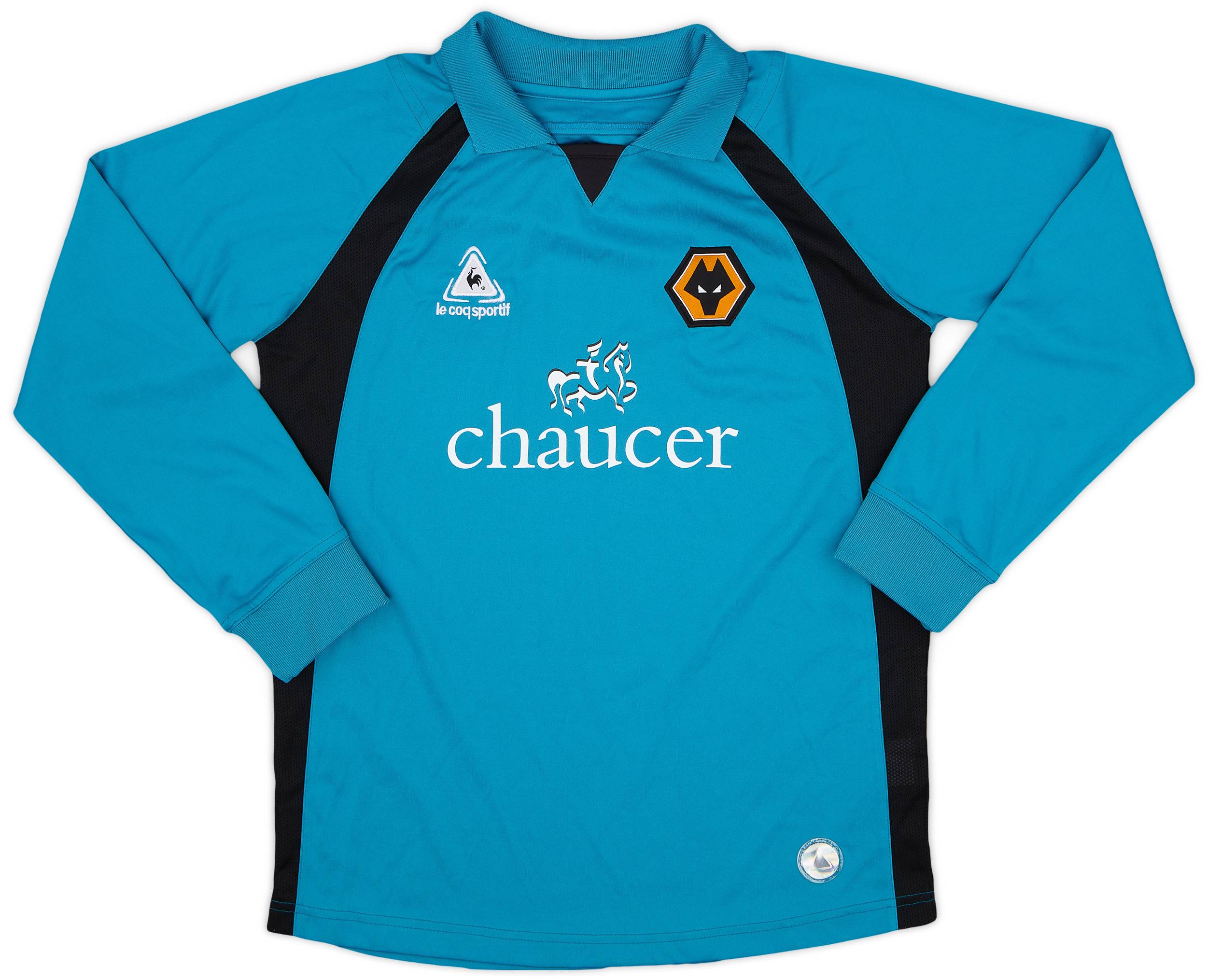 2006-08 Wolves GK Shirt - 9/10 - (XL.Boys)