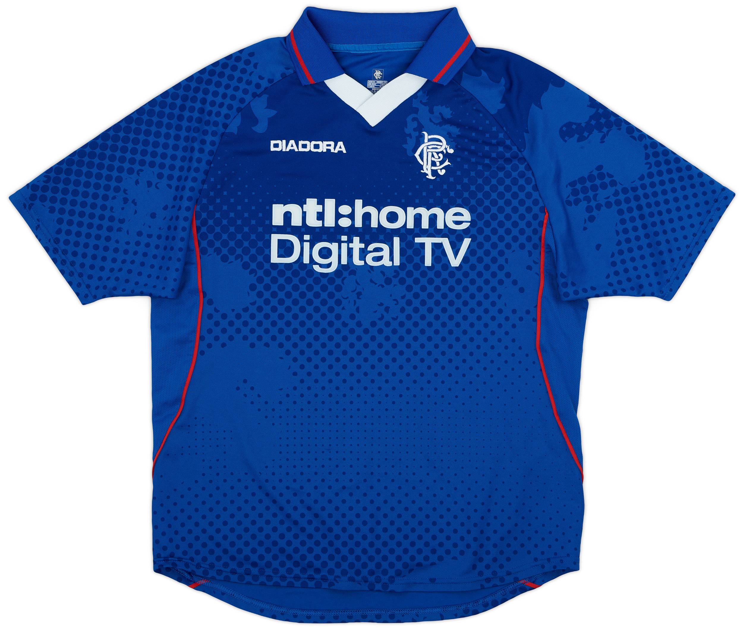 2002-03 Rangers Home Shirt - 8/10 - (M)