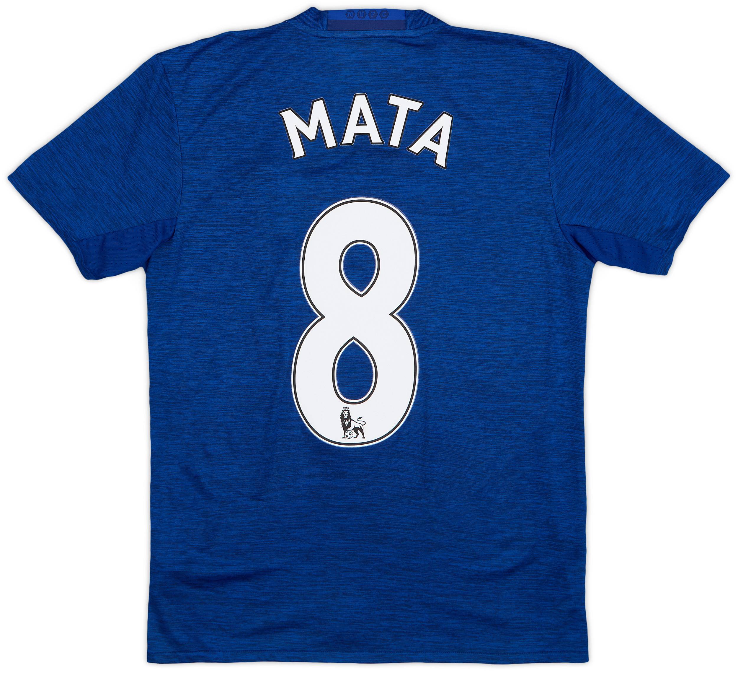 2016-17 Manchester United Away Shirt Mata #8 - 8/10 - (S)