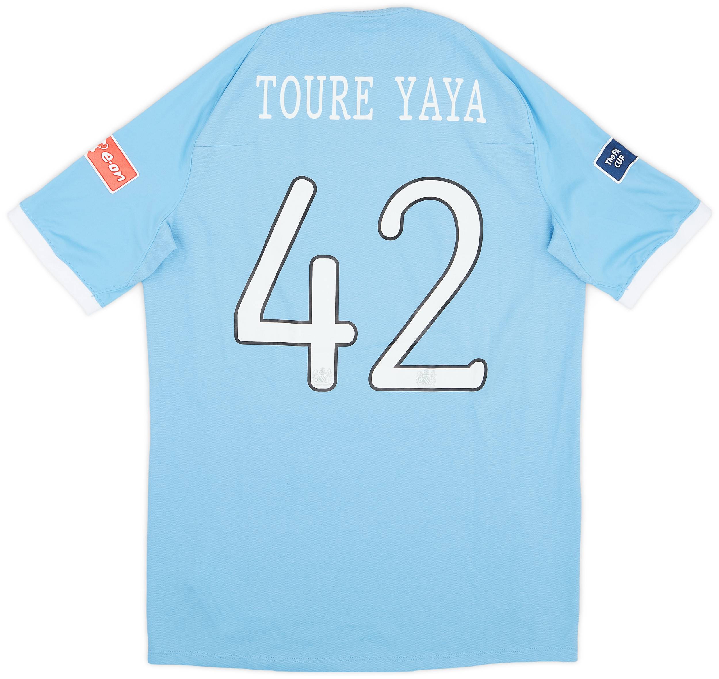 マンチェスター・シティ Toure Yaya 42 ユニフォーム　トゥーレヤヤ Yaya Touré 11-12 Manchester City Home Retro Jersey #42 | eBay