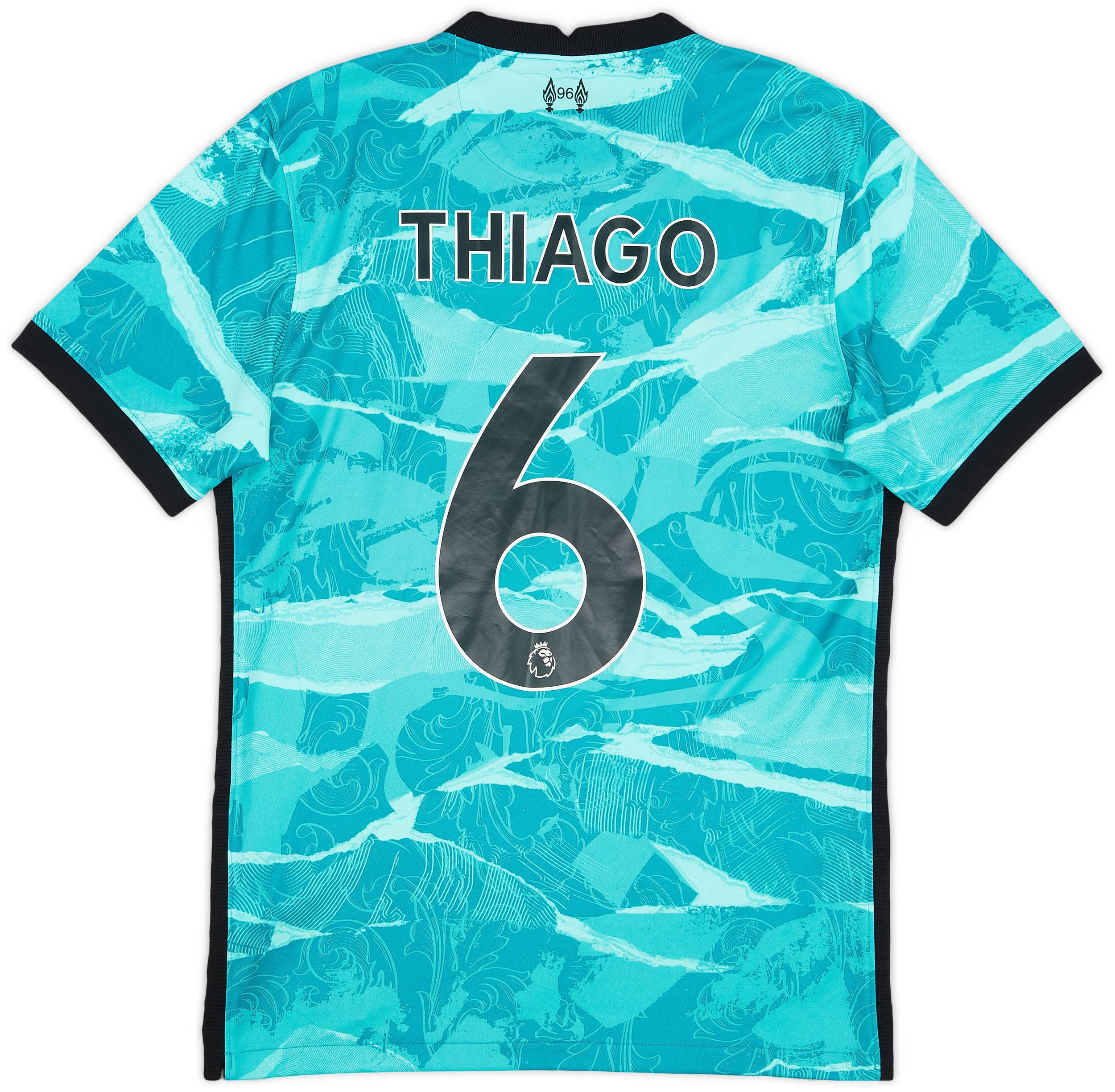2020-21 Liverpool Away Shirt Thiago #6 - 9/10 - (S)