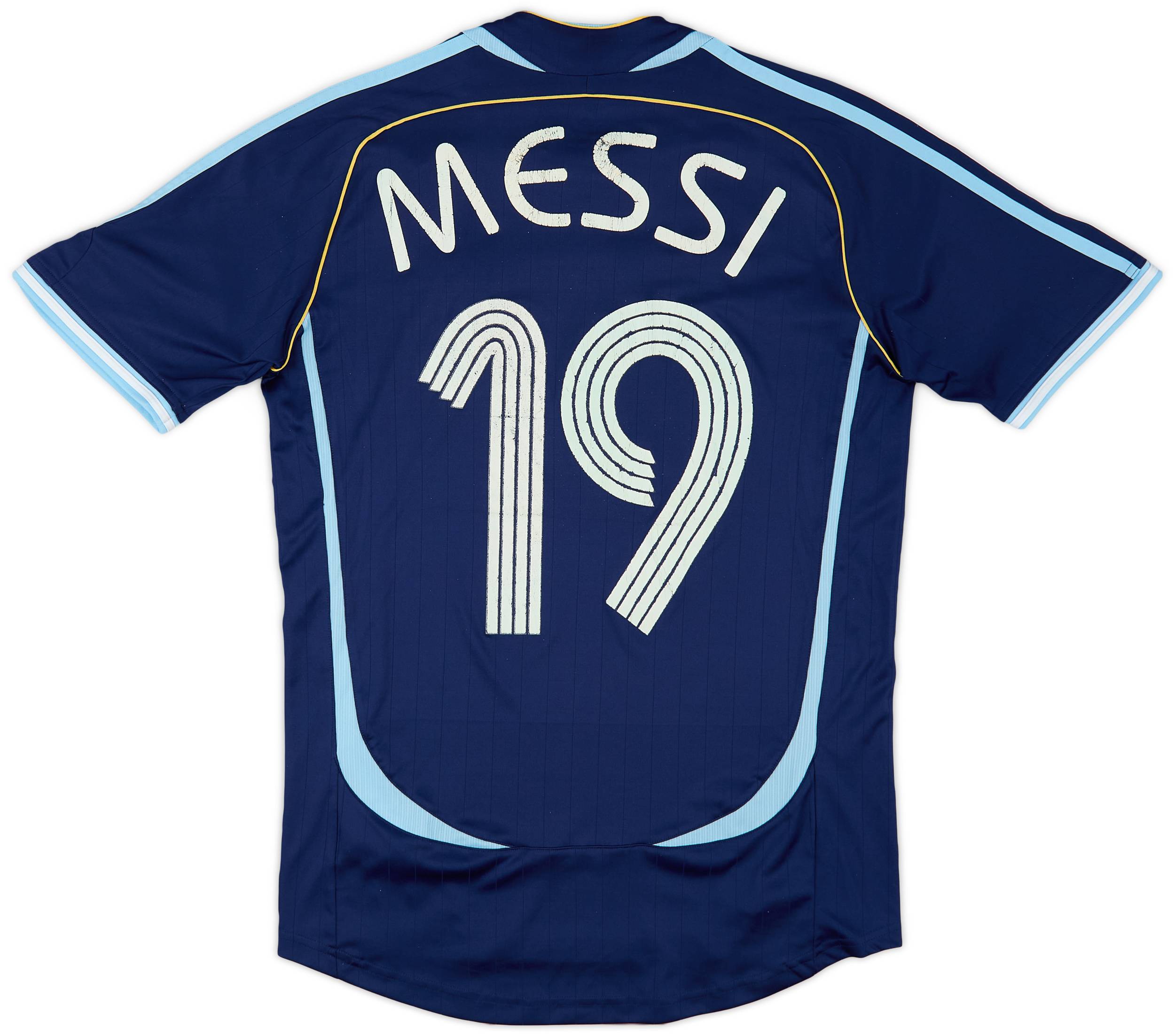 男の子向けプレゼント集結 #19 Messi Shirt Away Argentina 2006-07 - (S) - 5/10 ウェア