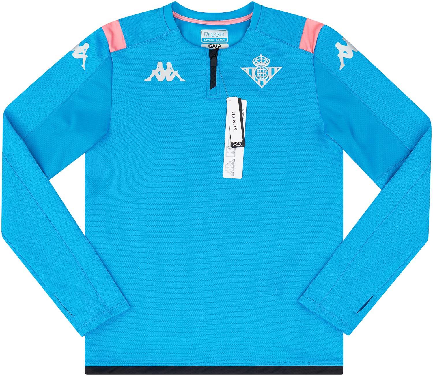 2019-20 Real Betis Kappa 1/4 Zip Training Top (KIDS)