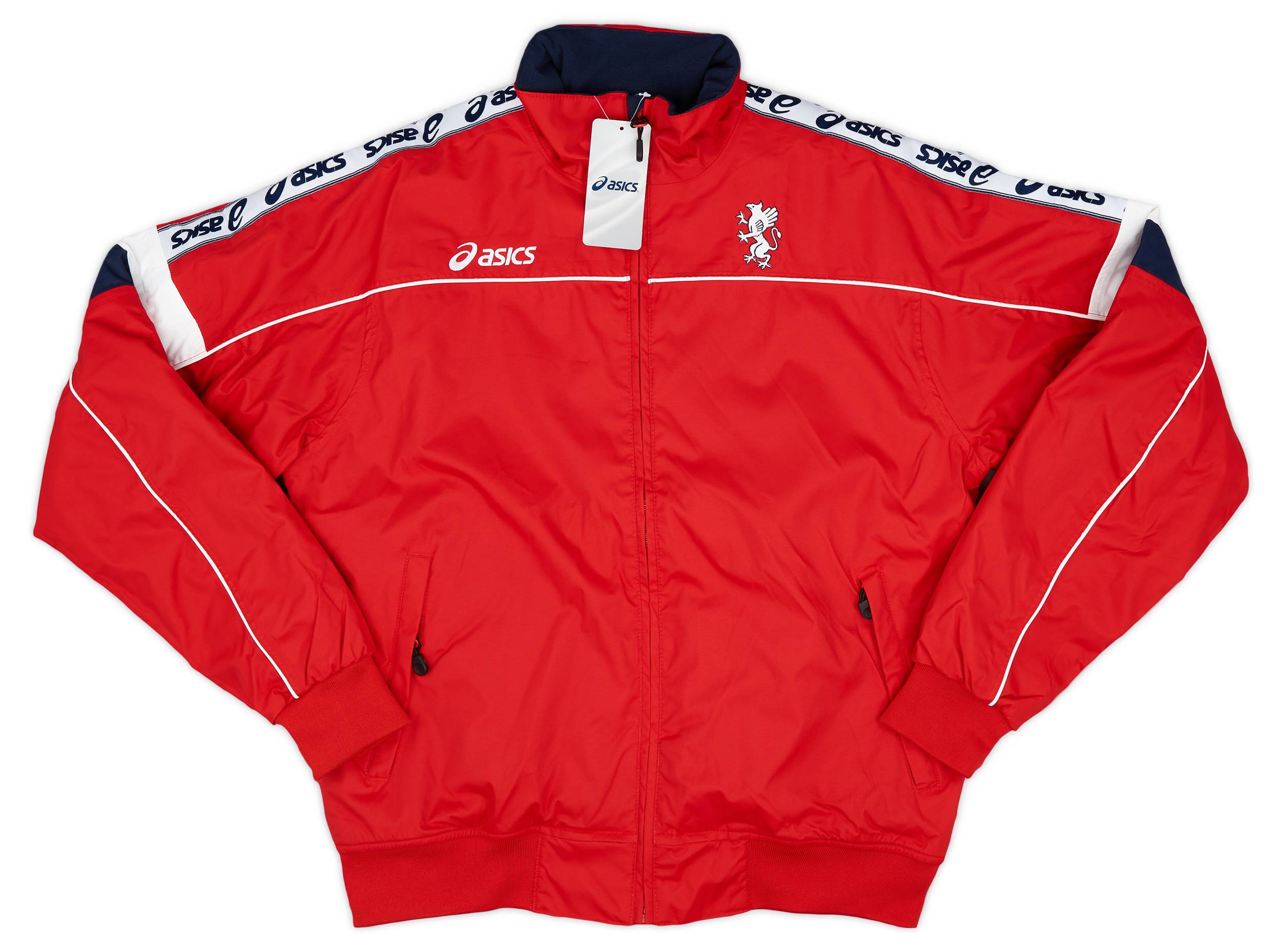 2008-09 Genoa Asics Bomber Jacket (XL)