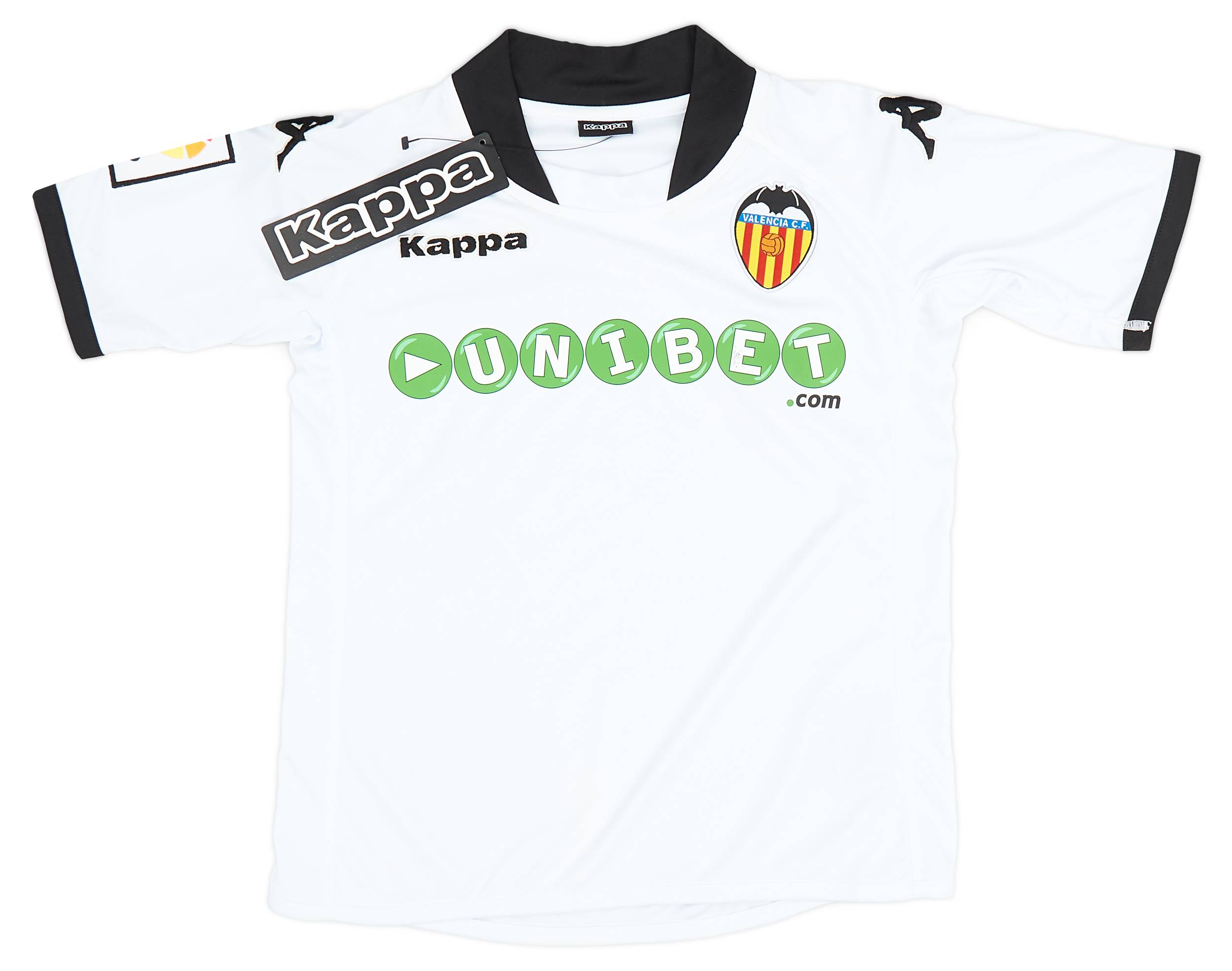 2009-10 Valencia Home Shirt (S.Kids)