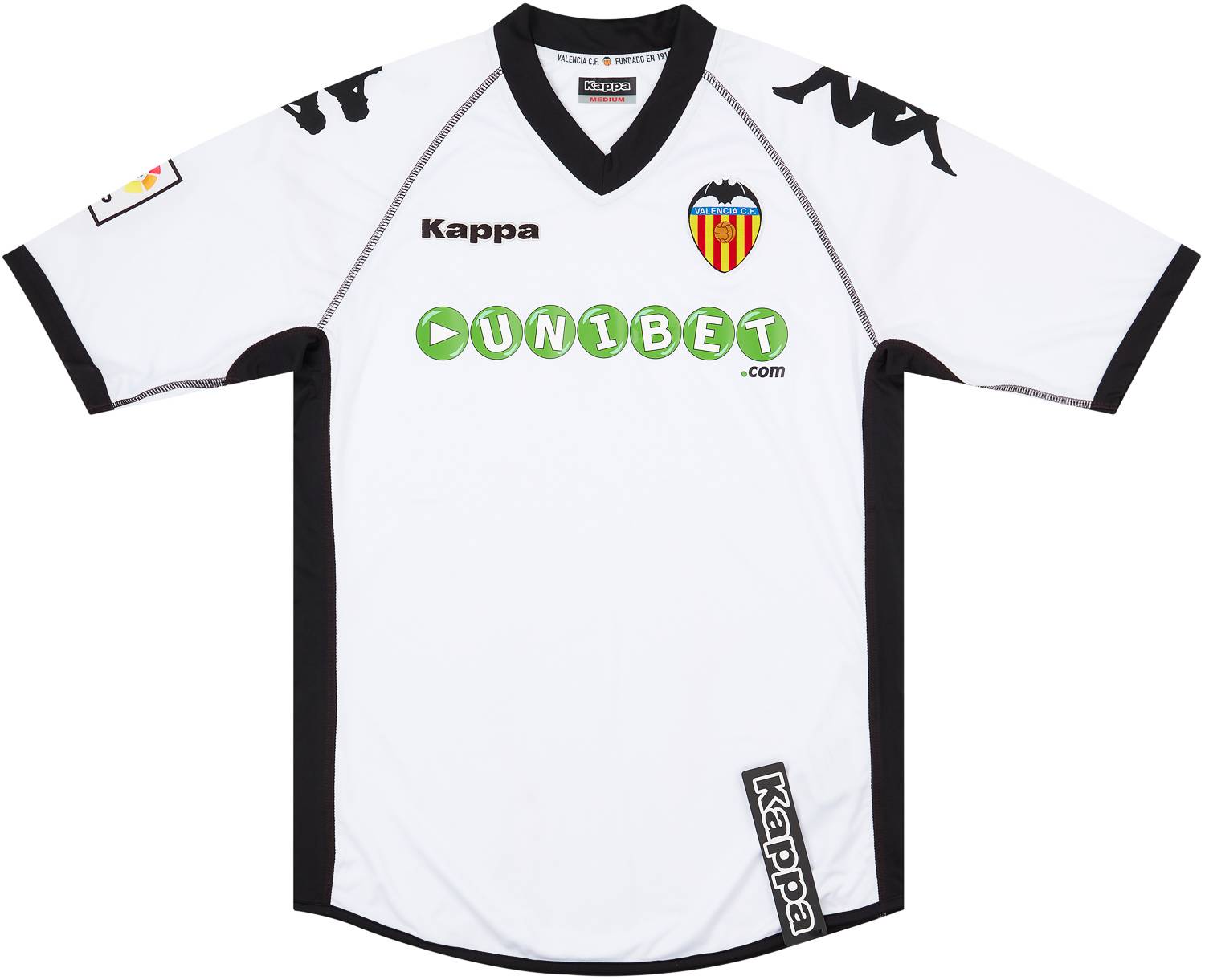 2010-11 Valencia Home Shirt (M)