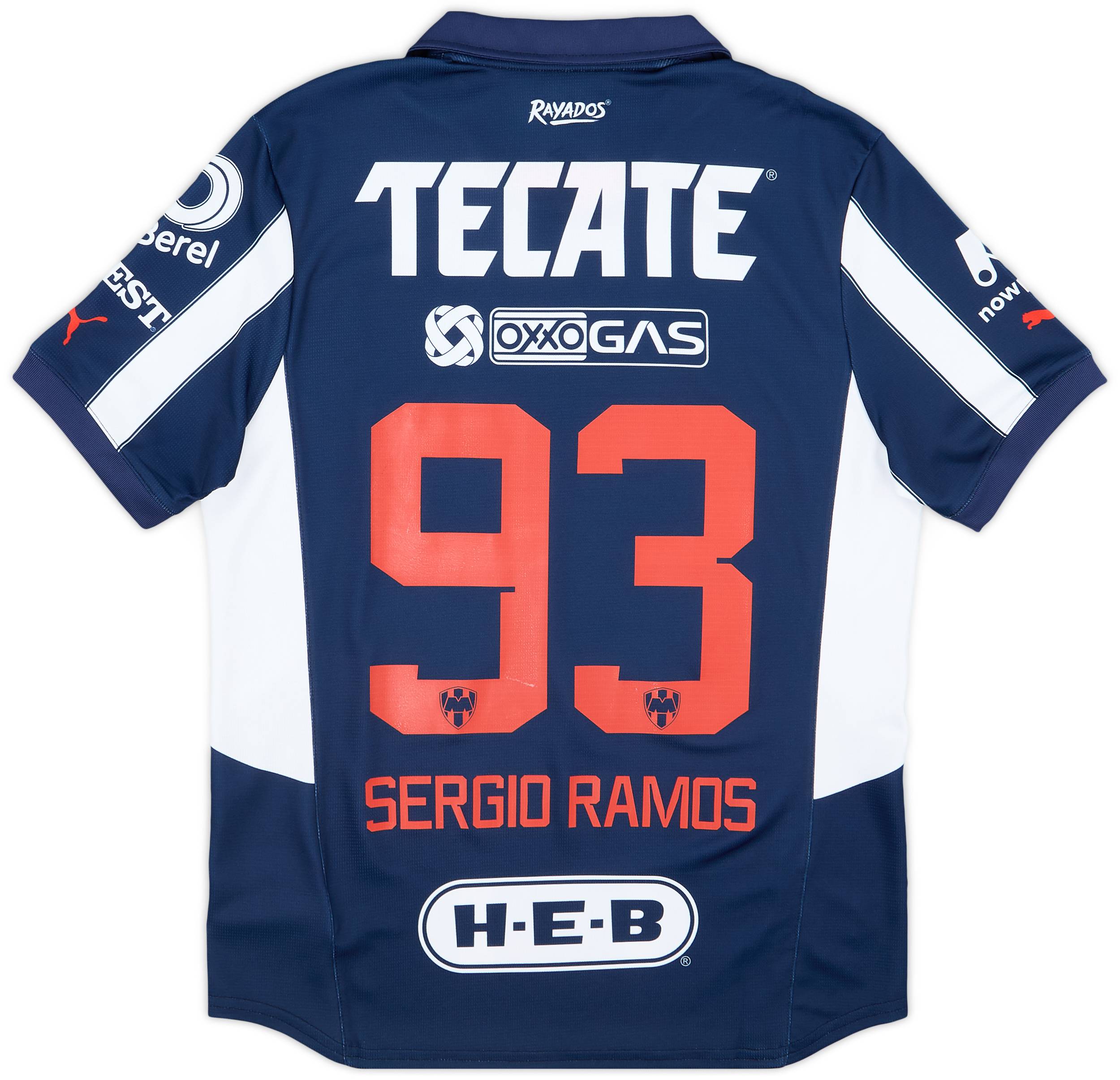 2024-25 Monterrey Home Shirt Sergio Ramos #93