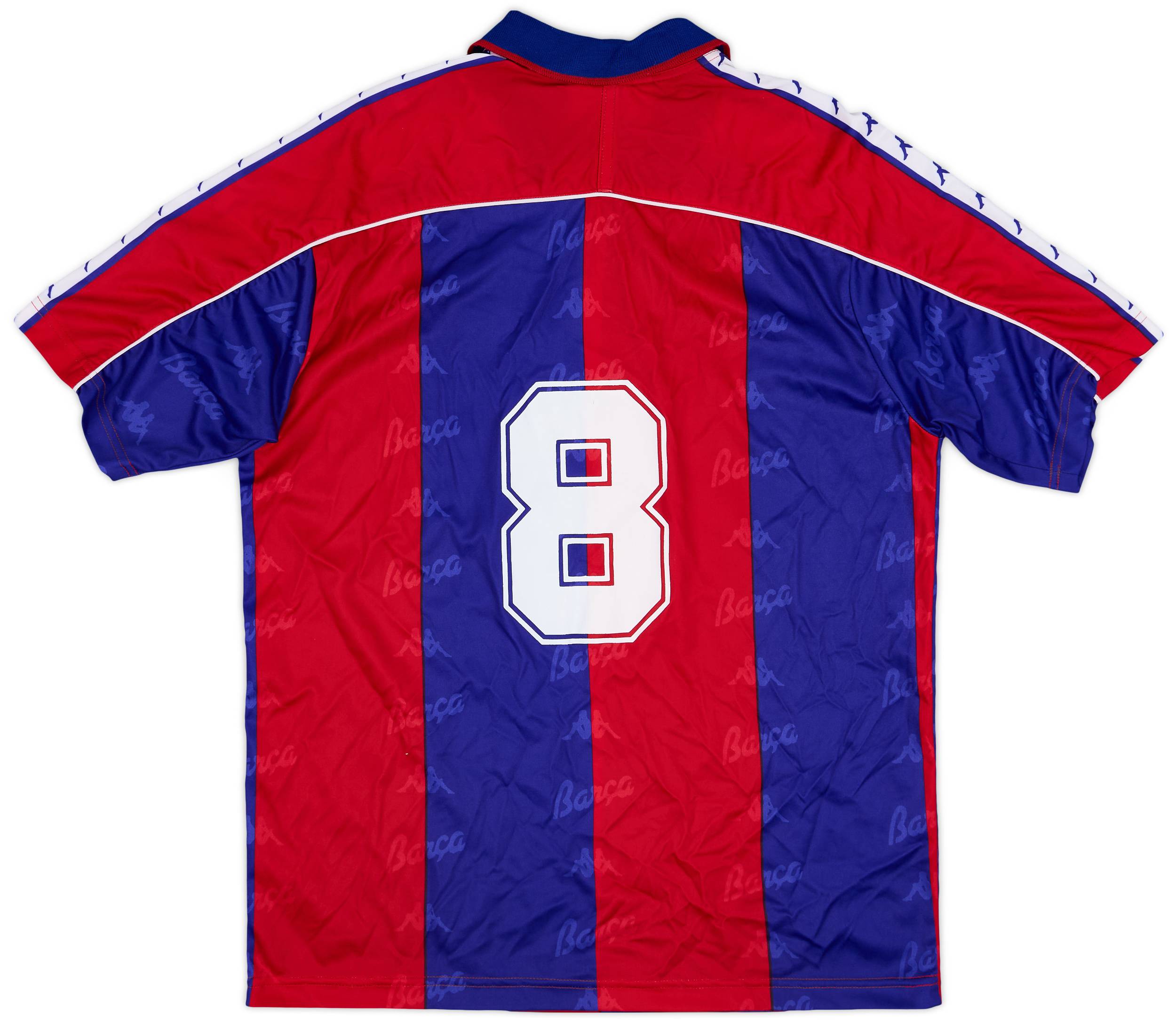 1992-95 Barcelona Home Shirt #8 - 8/10 - (M)