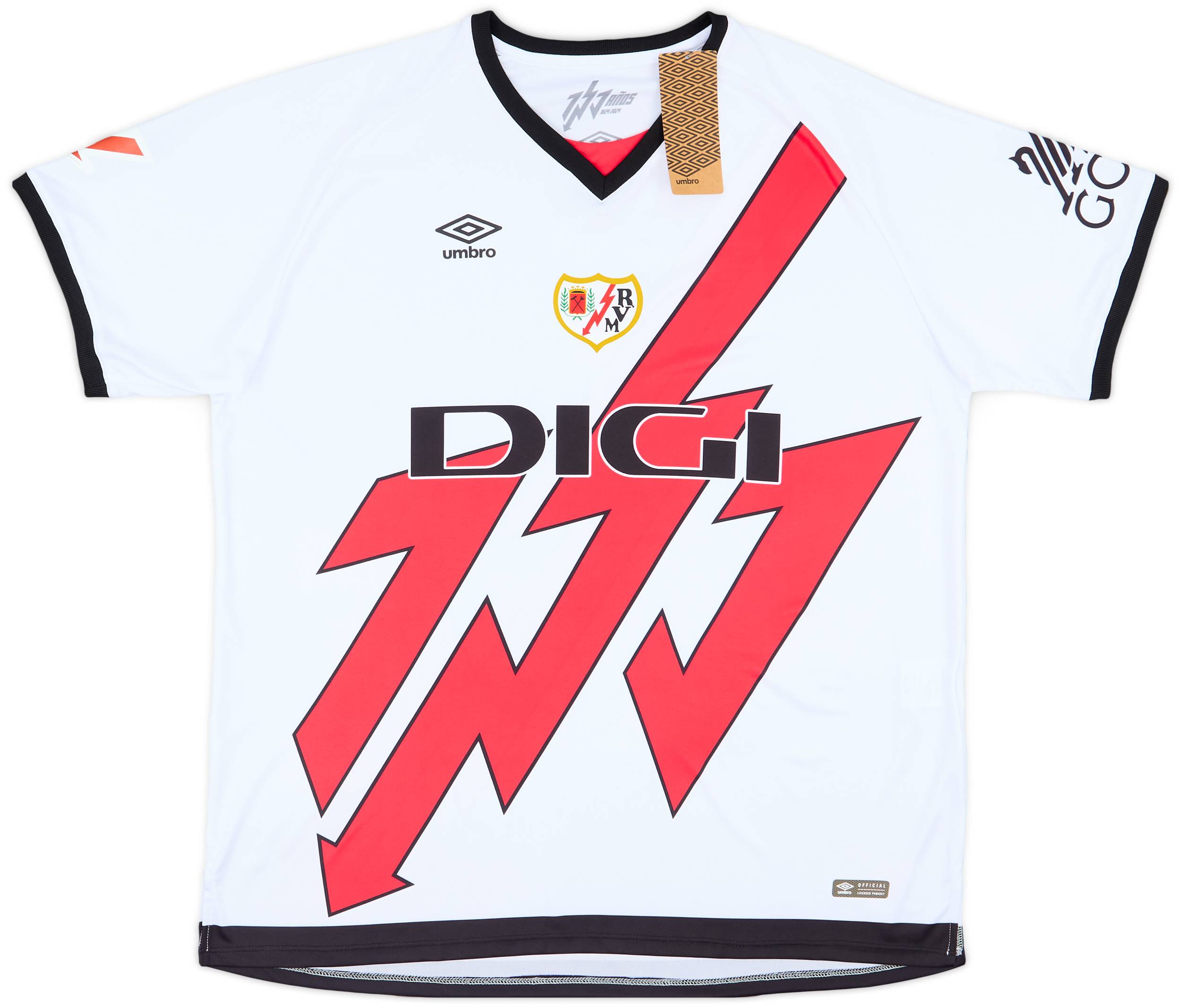 2024-25 Rayo Vallecano Home Shirt