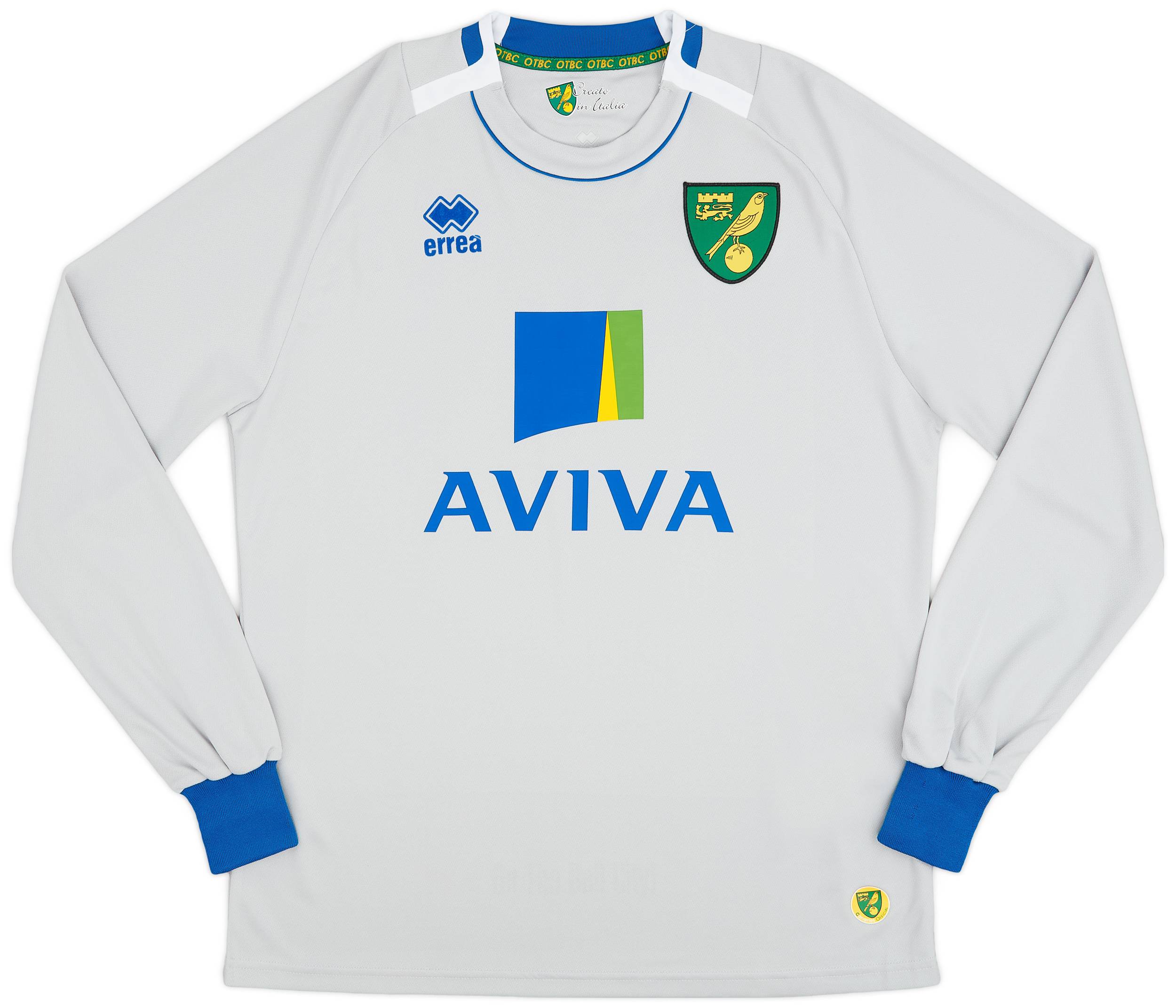 2014-15 Norwich GK Shirt - As New